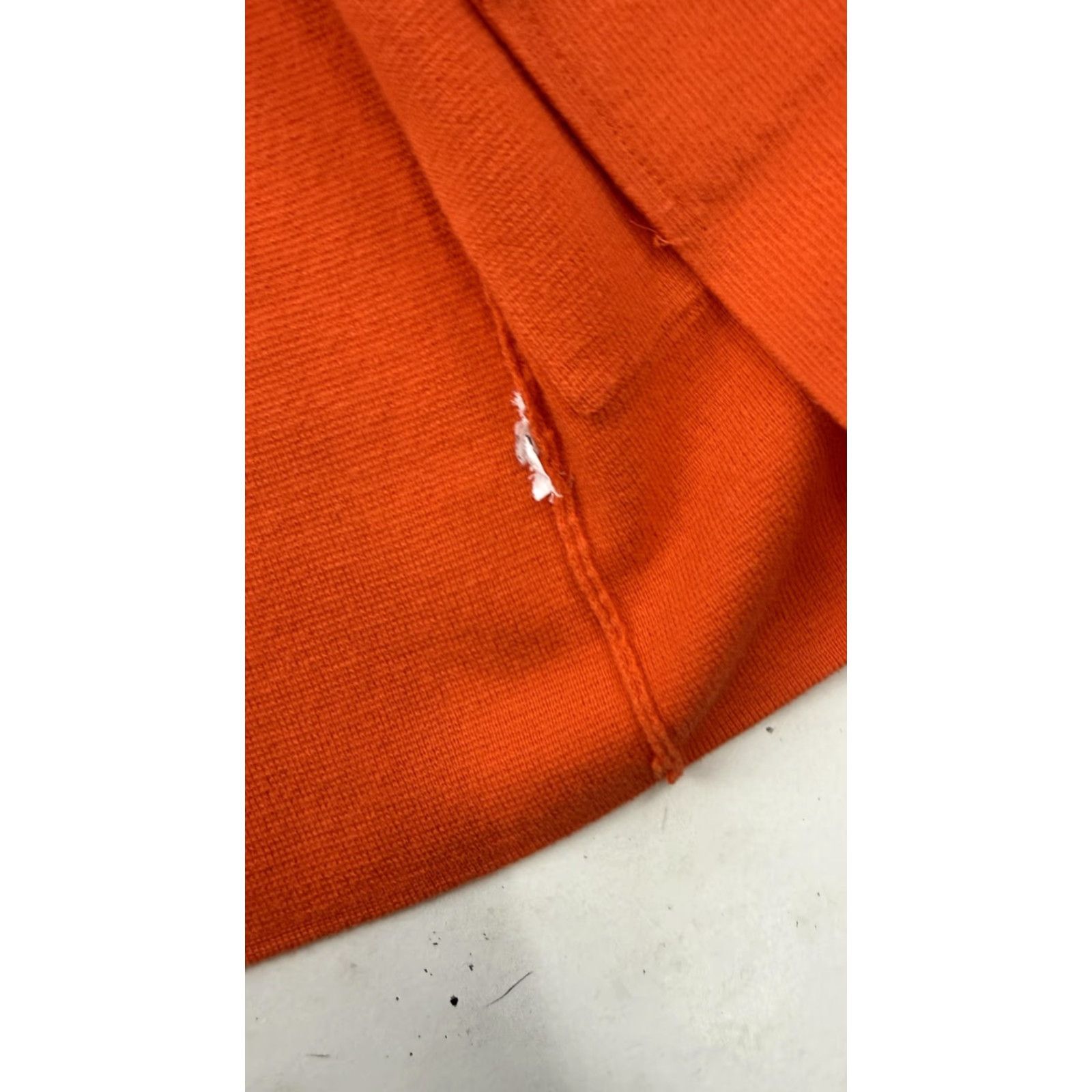 J.Crew J.Crew Coatigan Womens XS Orange Knit Open Front Mid-Length Pockets Basic Jacket Size XS / US 0-2 / IT 36-38 - 3 Thumbnail