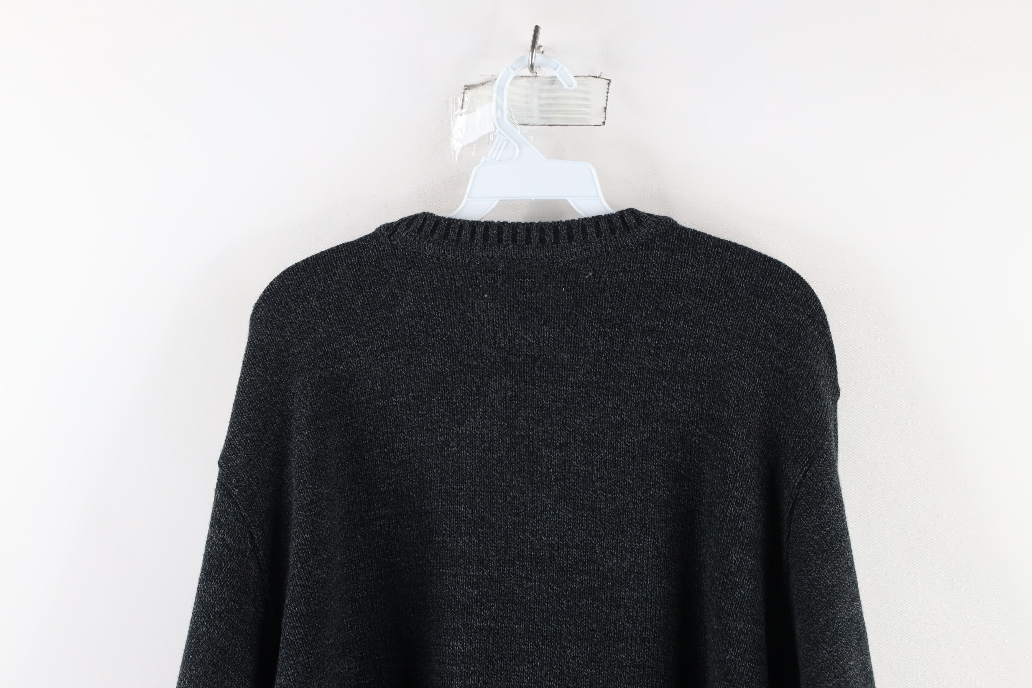 Vintage Vintage 90s Streetwear Geometric Knit Crewneck Dad Sweater Size US M / EU 48-50 / 2 - 8 Thumbnail