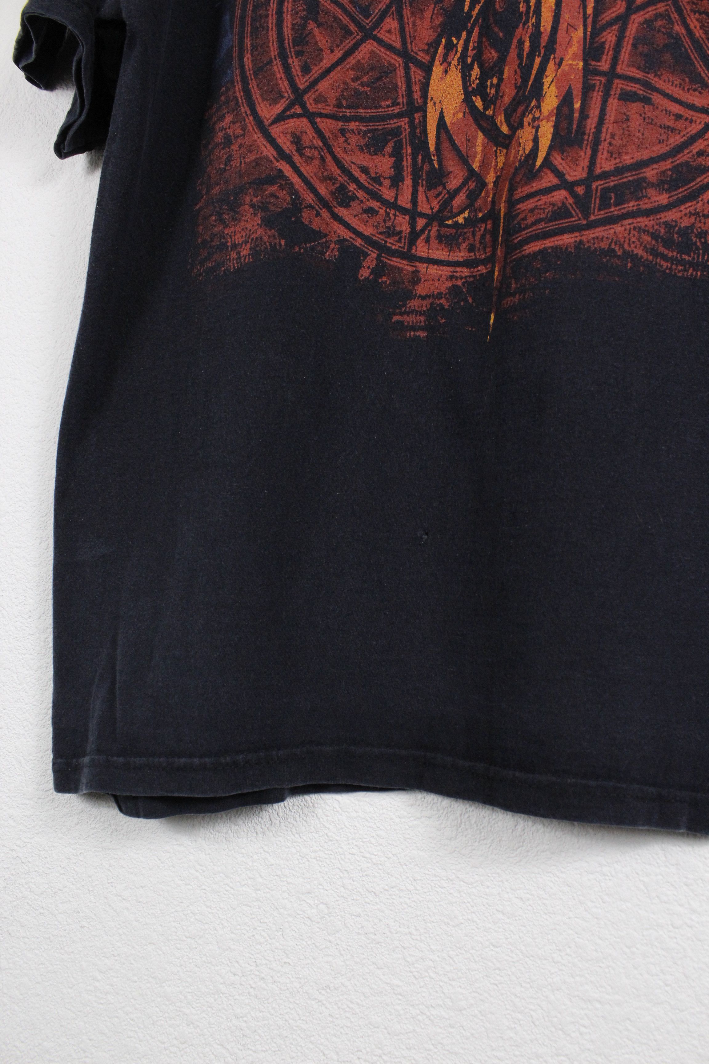 Band Tees × Slipknot × Vintage Vintage Slipknot Band Merch Graphic Tee T-shirt Y2K Size US M / EU 48-50 / 2 - 6 Thumbnail