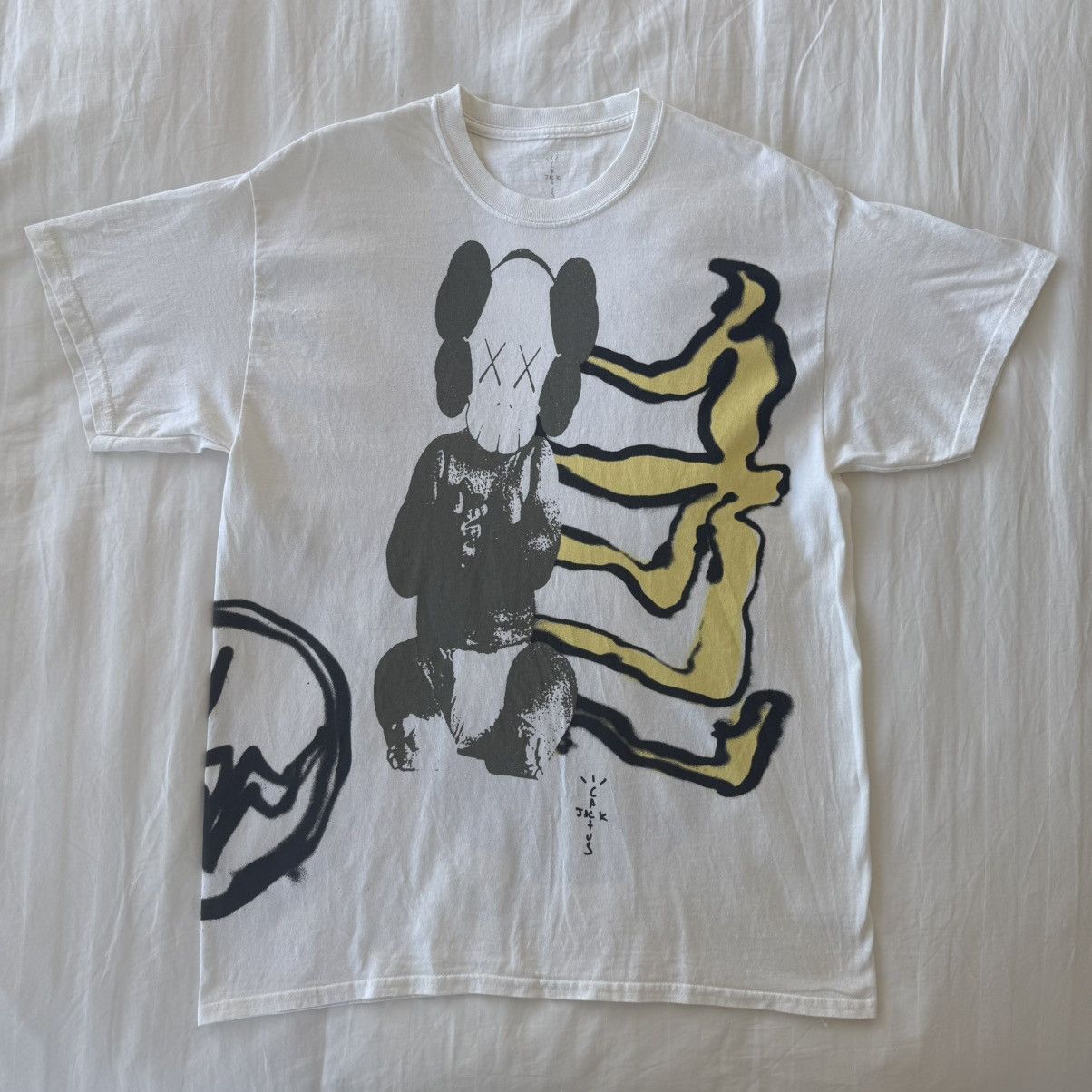 Fragment Design × Kaws × Travis Scott Cactus Jack + Kaws for Fragment Tee Size US M / EU 48-50 / 2 - 1 Thumbnail