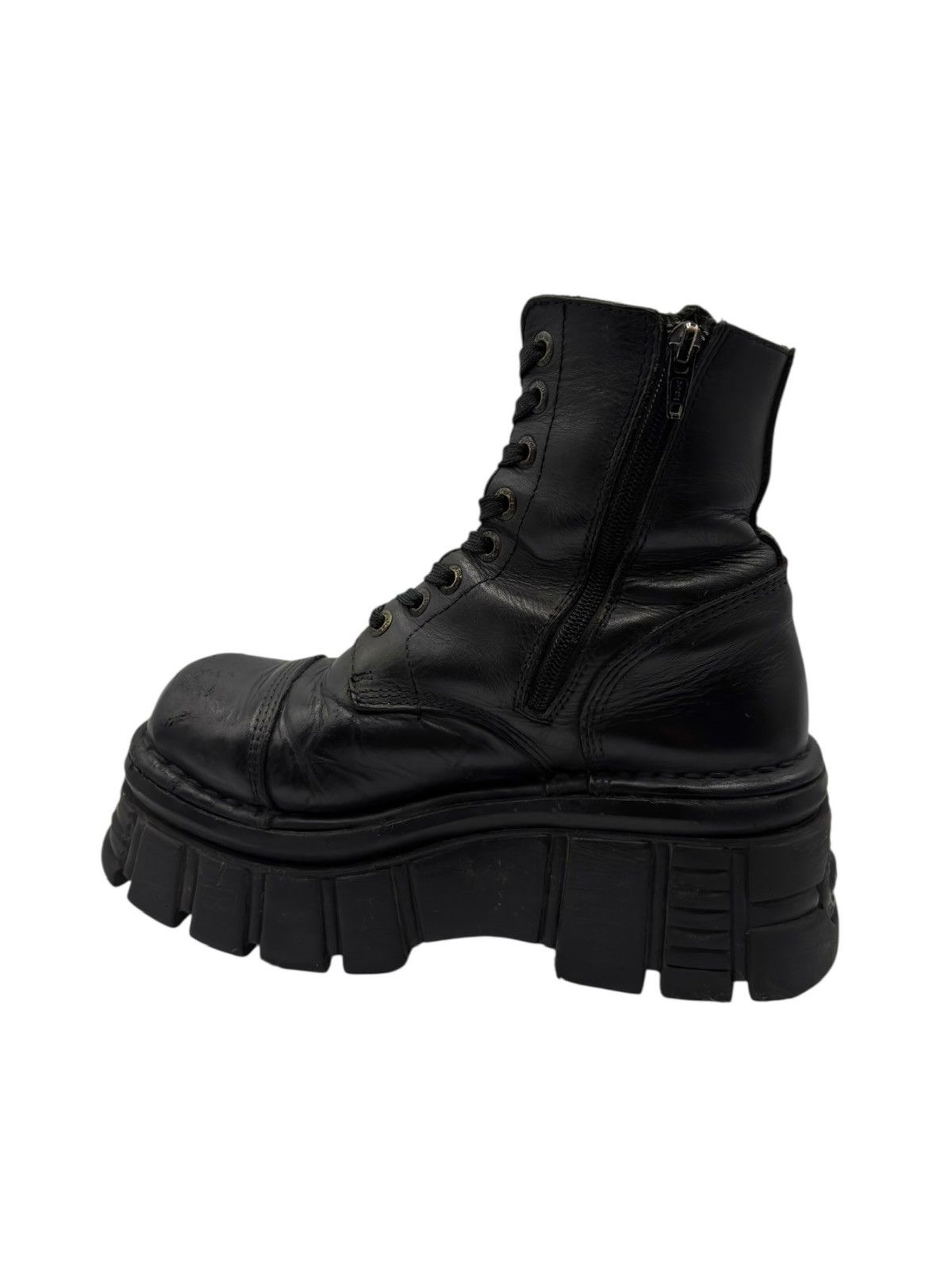 New Rock New Rock mili lace-up platform boots Size 37 Size US 7 / IT 37 - 5 Thumbnail