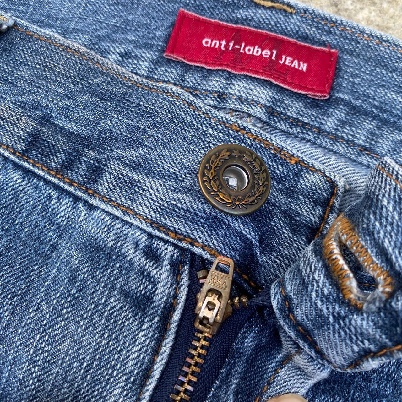Japanese Brand Vintage Anti Label Jean Japanese Brand Punk Denim Size US 31 - 15 Thumbnail