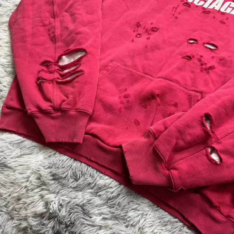 Balenciaga Balenciaga Damaged double-layer sweater Size US S / EU 44-46 / 1 - 4 Thumbnail
