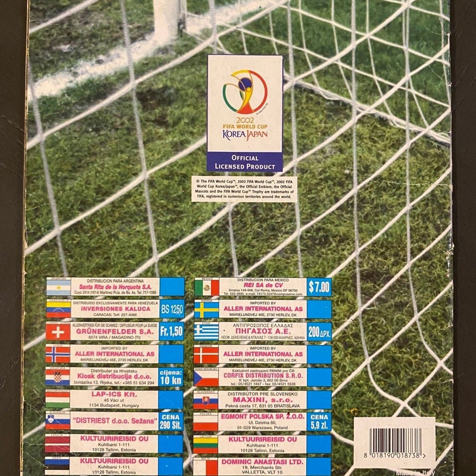 Other Panini Album Road FIFA World Cup Korea Japan 2002 + Stickers Size ONE SIZE - 2 Thumbnail