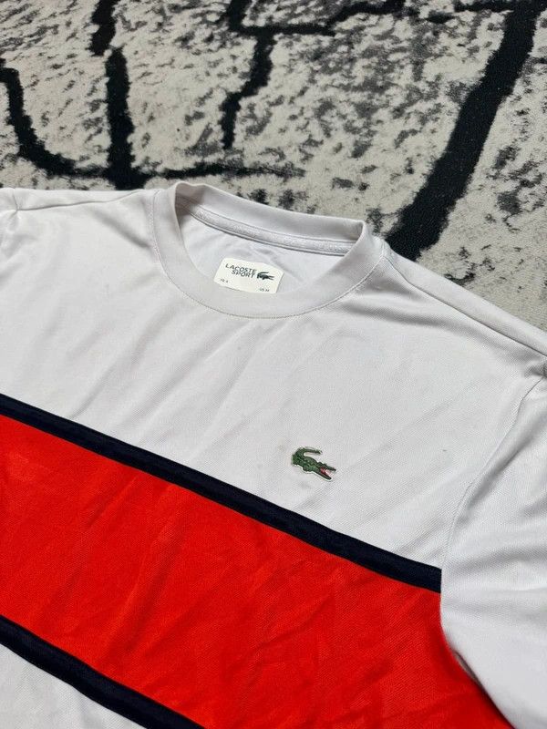 Lacoste Lacoste sports shirt gray orange M Size US M / EU 48-50 / 2 - 3 Thumbnail
