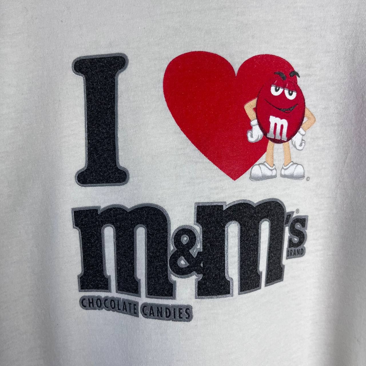 Vintage Vintage M&M`s Chocolate Big Logo Tshirt Size US S / EU 44-46 / 1 - 4 Thumbnail