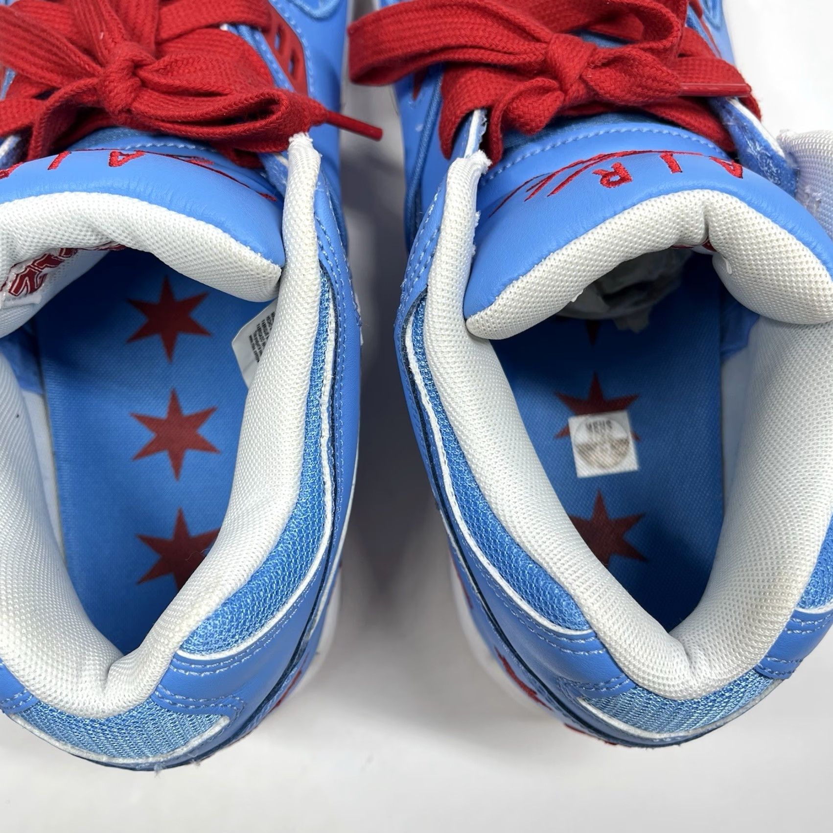 Nike Nike Air Flight 89 Men’s Size 12 CU4831-406 Chicago Flag All-Star Blue Sneaker Star 2020 Nike Air Flight 89 Mens Size 12 Shoes Size US 11 / EU 44 - 7 Thumbnail