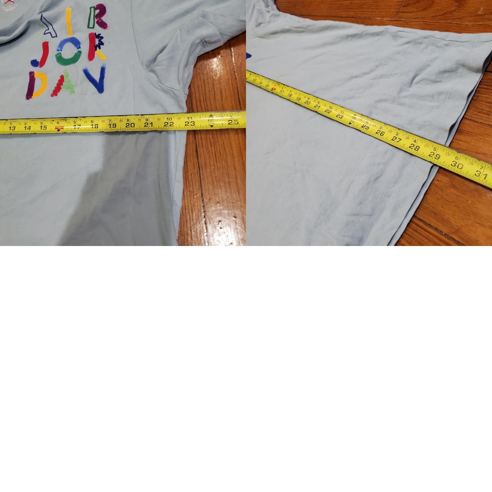 Jordan Brand Air Jordan Shirt Mens XL Blue Colorful Art The Cradle Basketball Nike DM3078-366 Size US XL / EU 56 / 4 - 8 Thumbnail