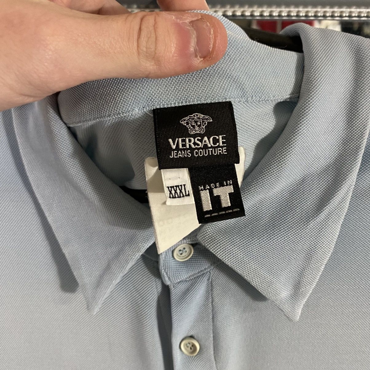 Versace Vintage Versace shirt Size US L / EU 52-54 / 3 - 5 Thumbnail