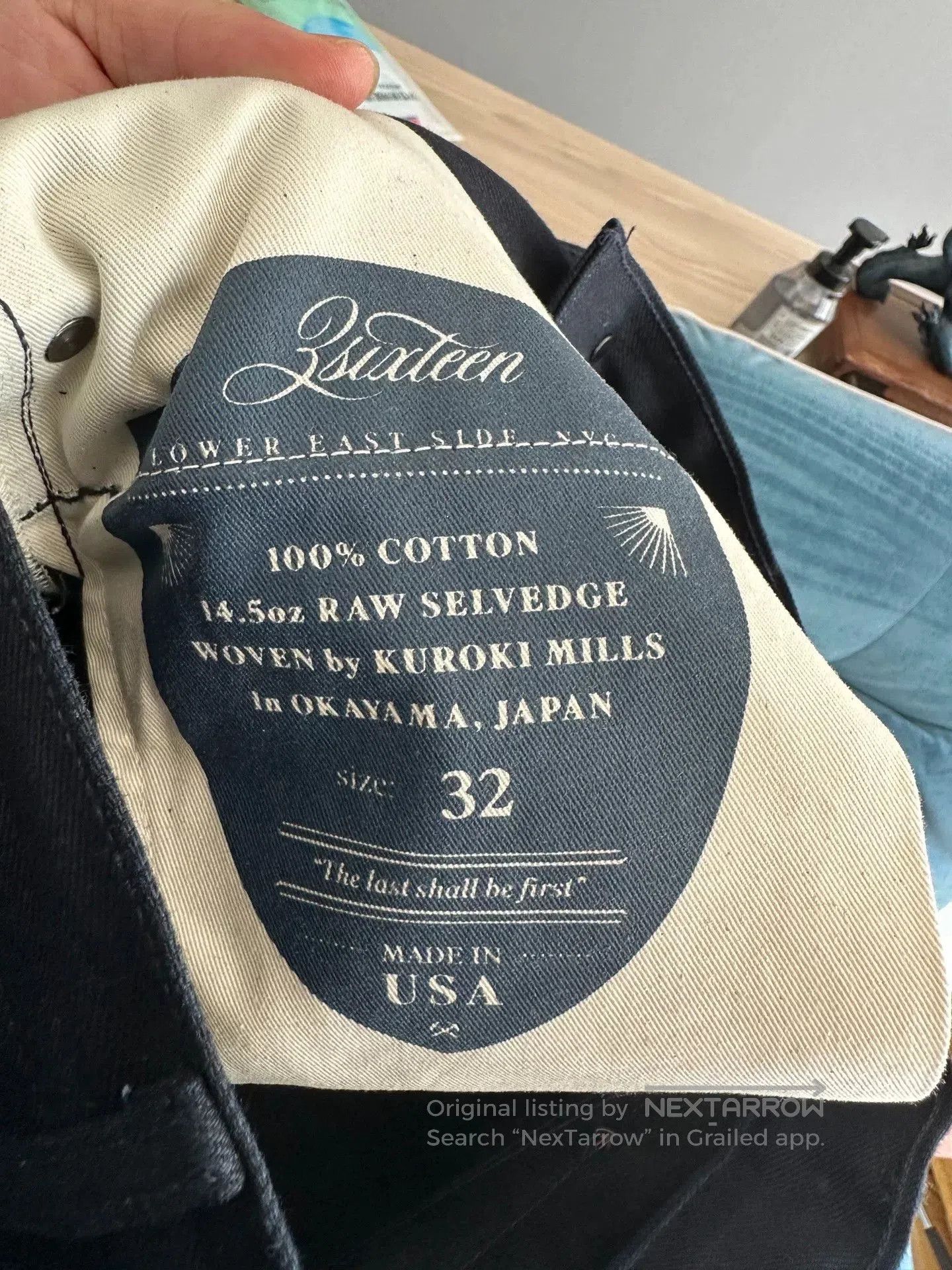 3sixteen 3sixteen Red Ear Selvedge Denim Jeans. Size US 32 / EU 48 - 7 Thumbnail