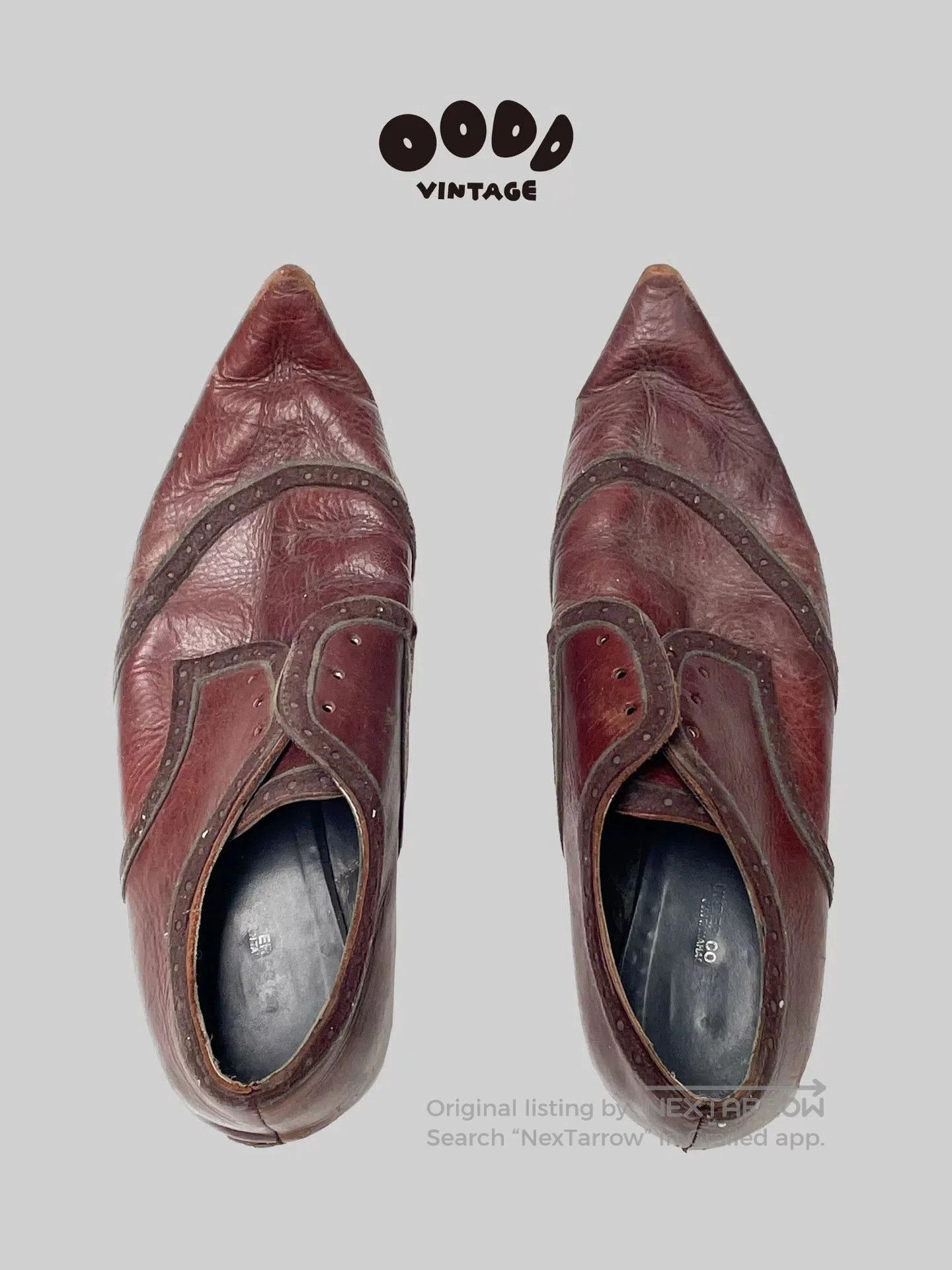 Undercover Undercover Witches Flat Leather Shoes. Size US 8 / IT 38 - 1 Thumbnail