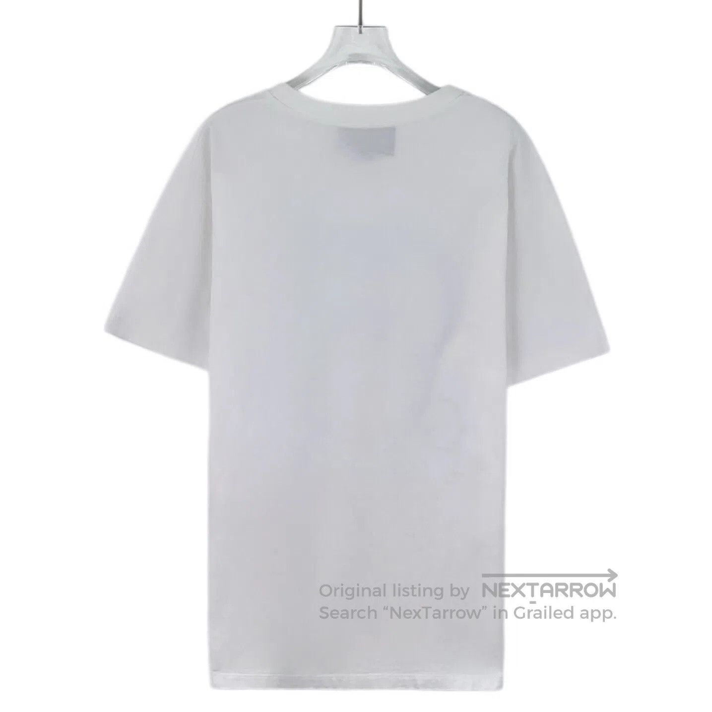 Gucci Guicci White Logo Letter Doraemon Printed Cotton Crew Neck Size US S / EU 44-46 / 1 - 2 Thumbnail