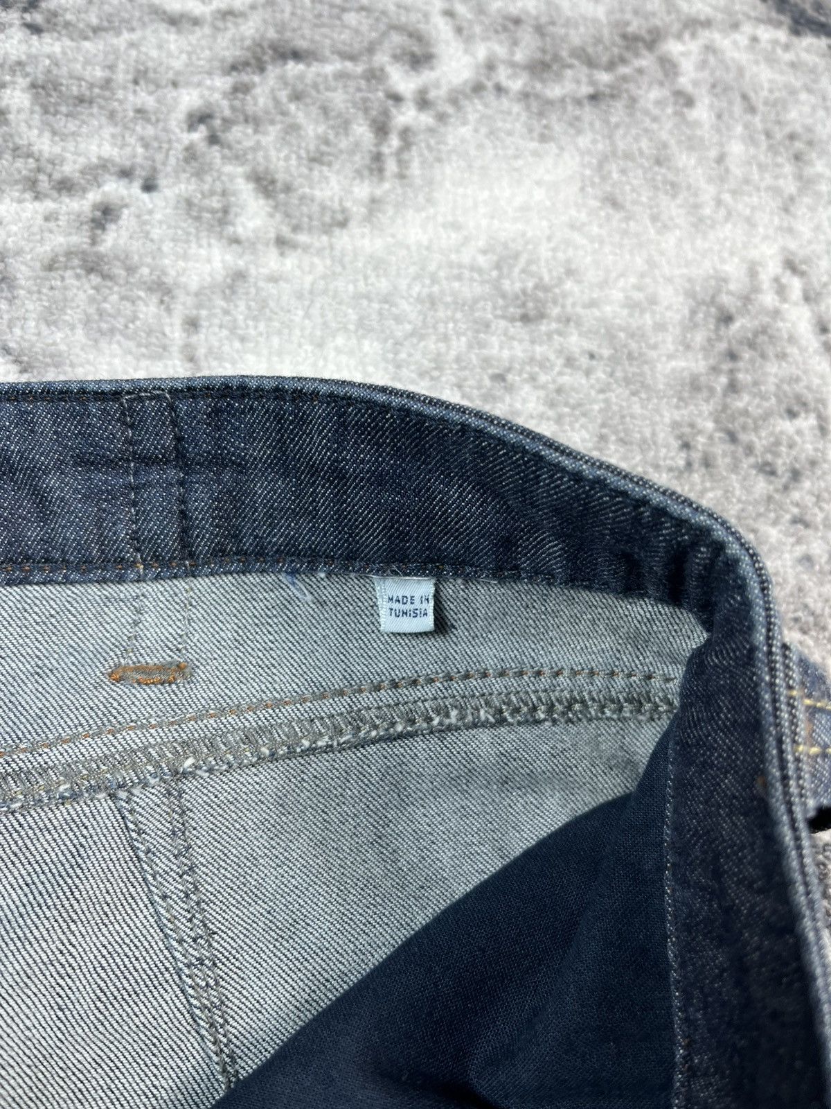 Armani Armani Jeans AJ Metal Logo Indigo Denim Jeans Size US 30 / EU 46 - 7 Thumbnail