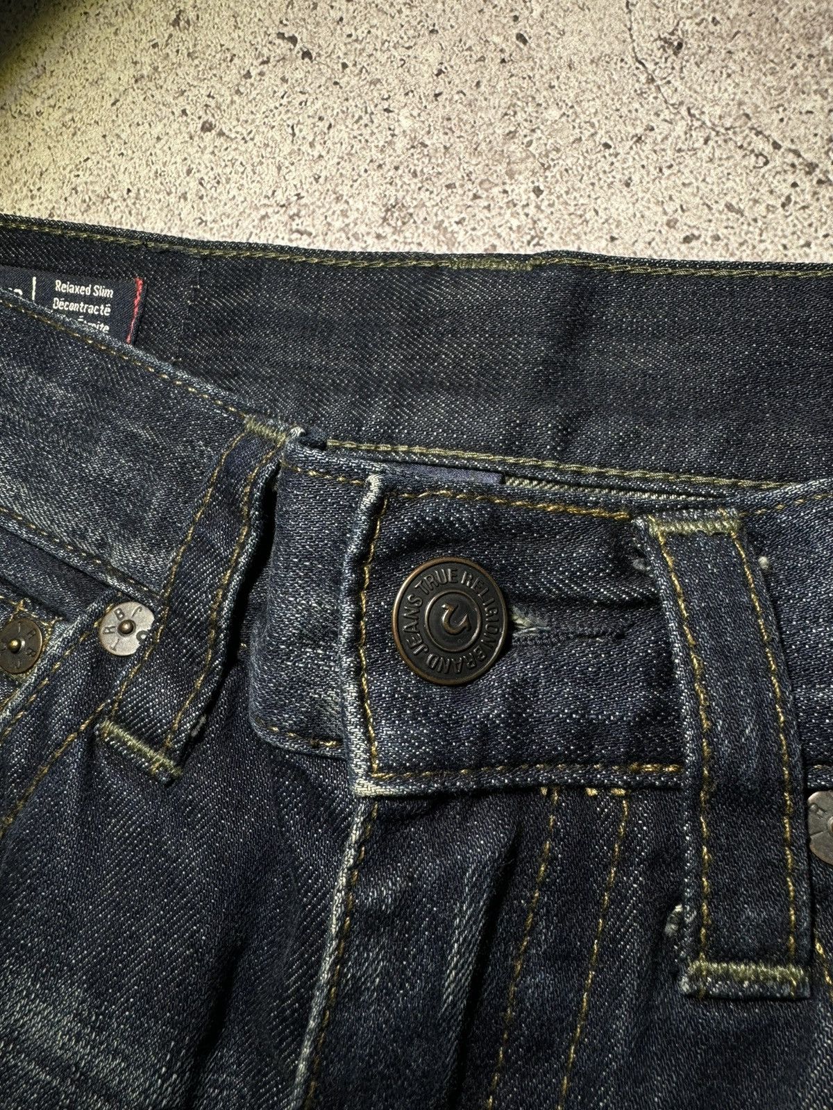 True Religion × Vintage True Religion Vintage Denim Jeans Size US 29 - 8 Thumbnail