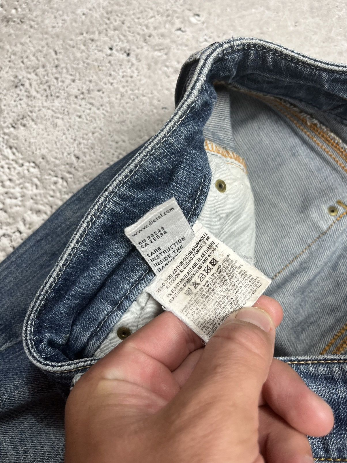 Diesel Diesel Flared Jeans Bootcut Blue Denim Size 28 Low Rise Size 28" / US 6 / IT 42 - 13 Thumbnail