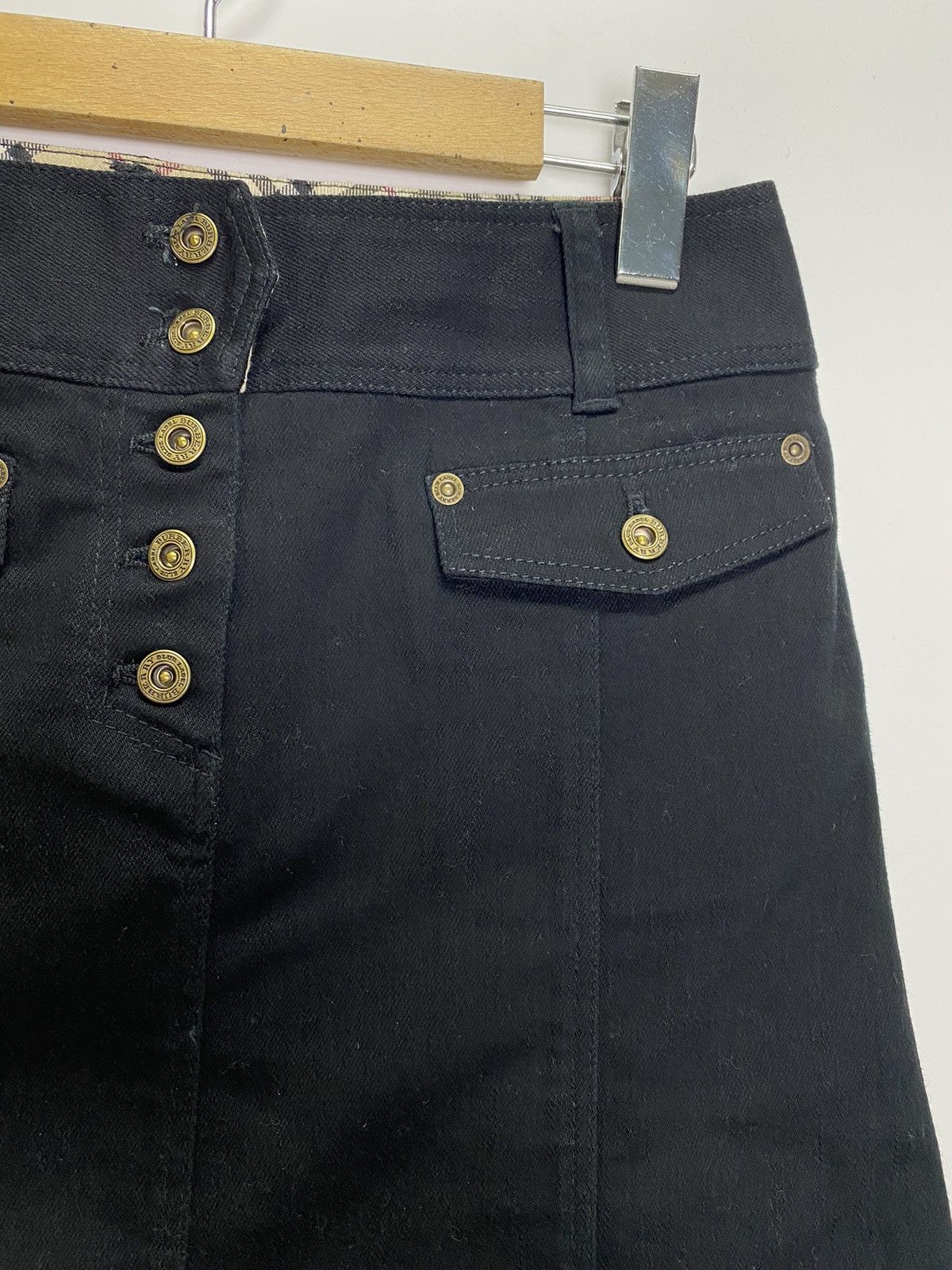 Burberry Burberry blue label mini skirt denim Size 28" / US 6 / IT 42 - 4 Thumbnail