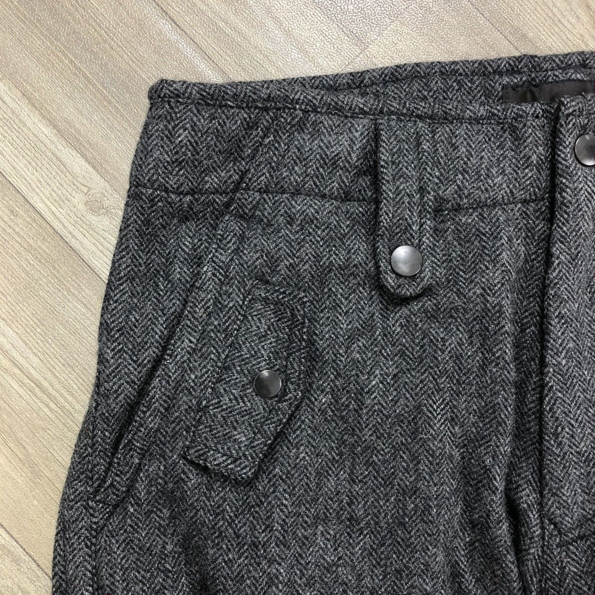 Issey Miyake × Tete Homme 1990s Tete Home Issey Miyake Multipocket Cargo Bondage Pants Size US 34 / EU 50 - 13 Thumbnail