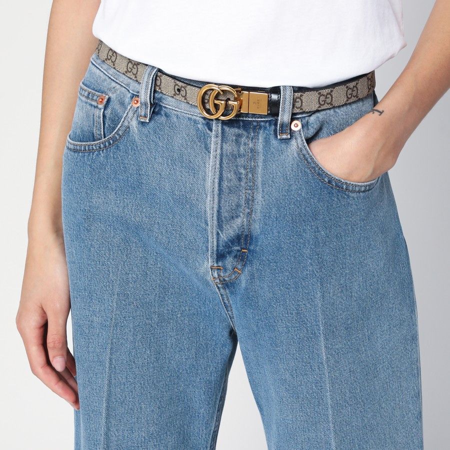 Gucci o1d2blof0824 Size: 75 / GG Marmont Reversible Belt Size ONE SIZE - 2 Thumbnail
