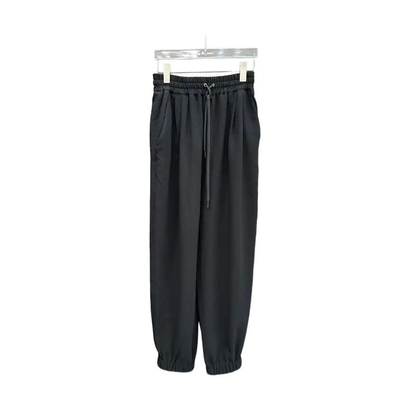 Miu Miu Miu Miu Black Casual Pants for Women 0089 Size 23" - 1 Thumbnail
