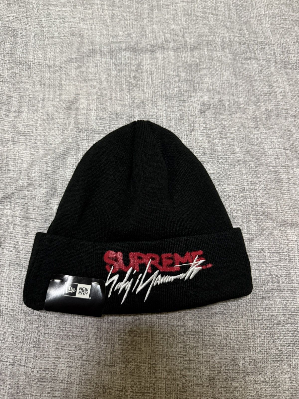 帽子 NEWERA Yohji Yamamoto 7 5/8 Yohji Yamamoto YOHJI YAMAMOTO × NEW ERA Cap/7 5/8 | Grailed