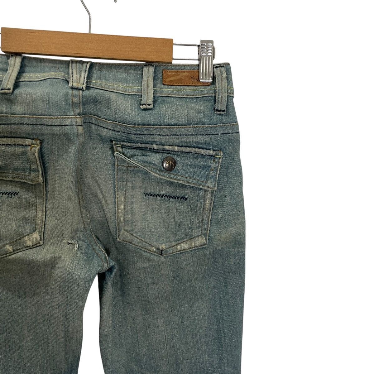 Japanese Brand Vintage Yanux Distressed Denim Size 29" - 10 Thumbnail