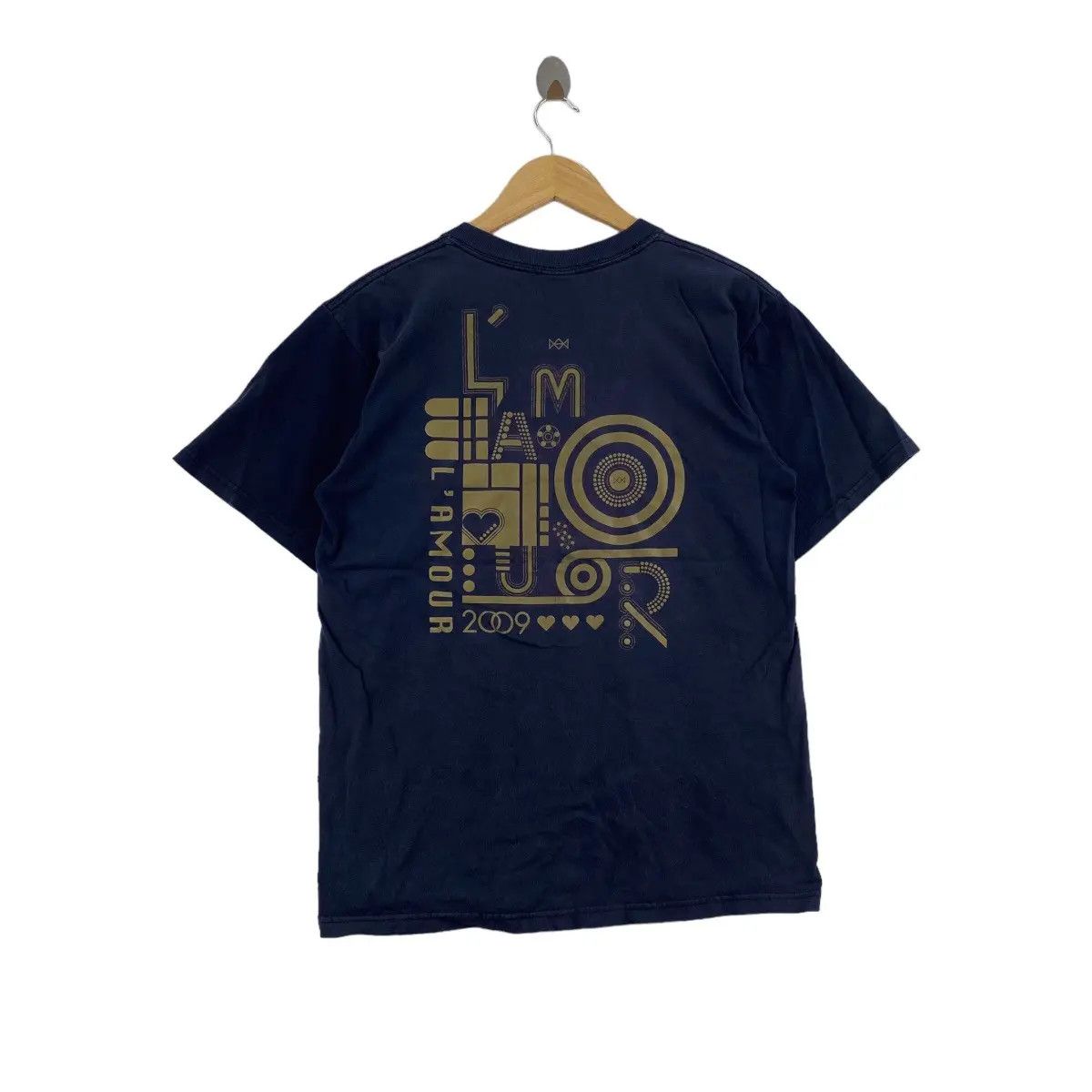 Vintage Vintage AKIHIRO MIWA L’AMOUR Promo Tee Shirt Top Japan Drag Size US M / EU 48-50 / 2 - 3 Thumbnail