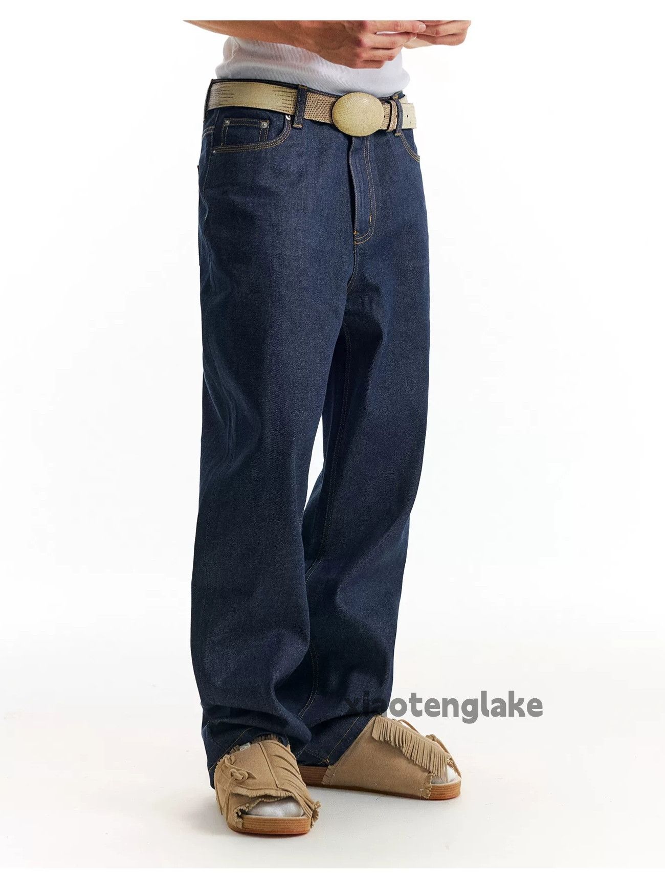 Designer × Japanese Brand × Vintage skate hiphop rocker retro yuppie bootcut flared jeans Size US 32 / EU 48 - 4 Thumbnail