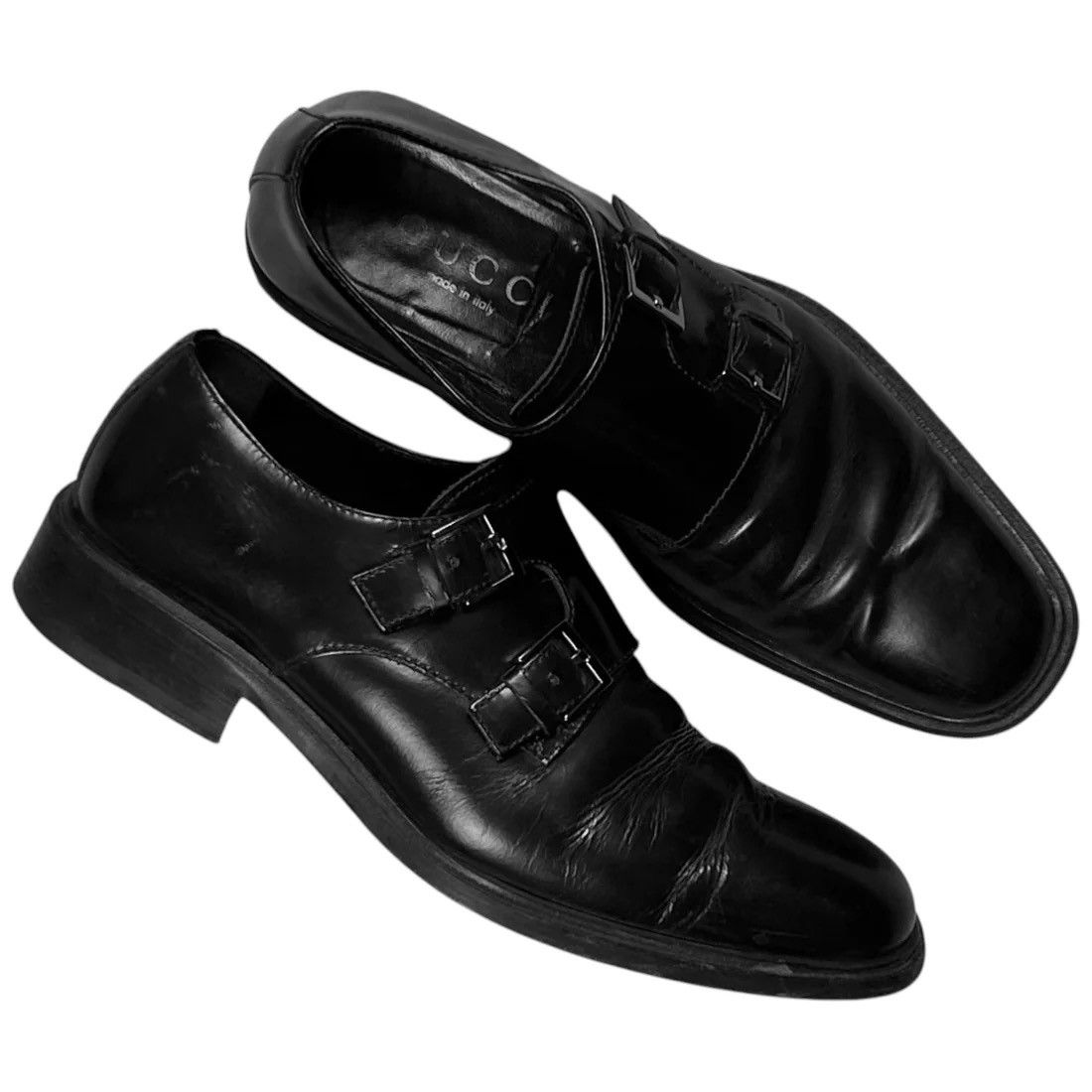 Gucci Gucci by Tom Ford Dual Monk Strap Derbies - 2000s Size US 8 / EU 41 - 1 Thumbnail