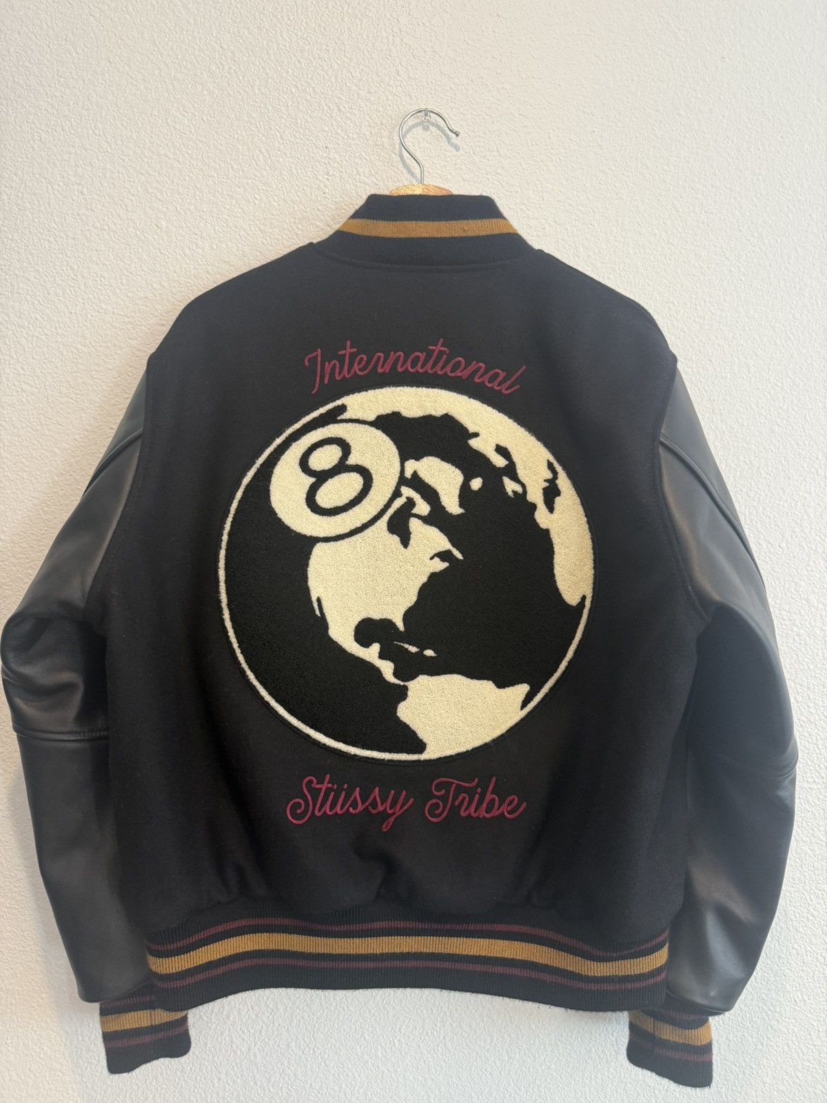 Dover Street Market × Stussy Limited-edition Stussy 40th Anniversary Varsity Jacket Size US S / EU 44-46 / 1 - 9 Thumbnail