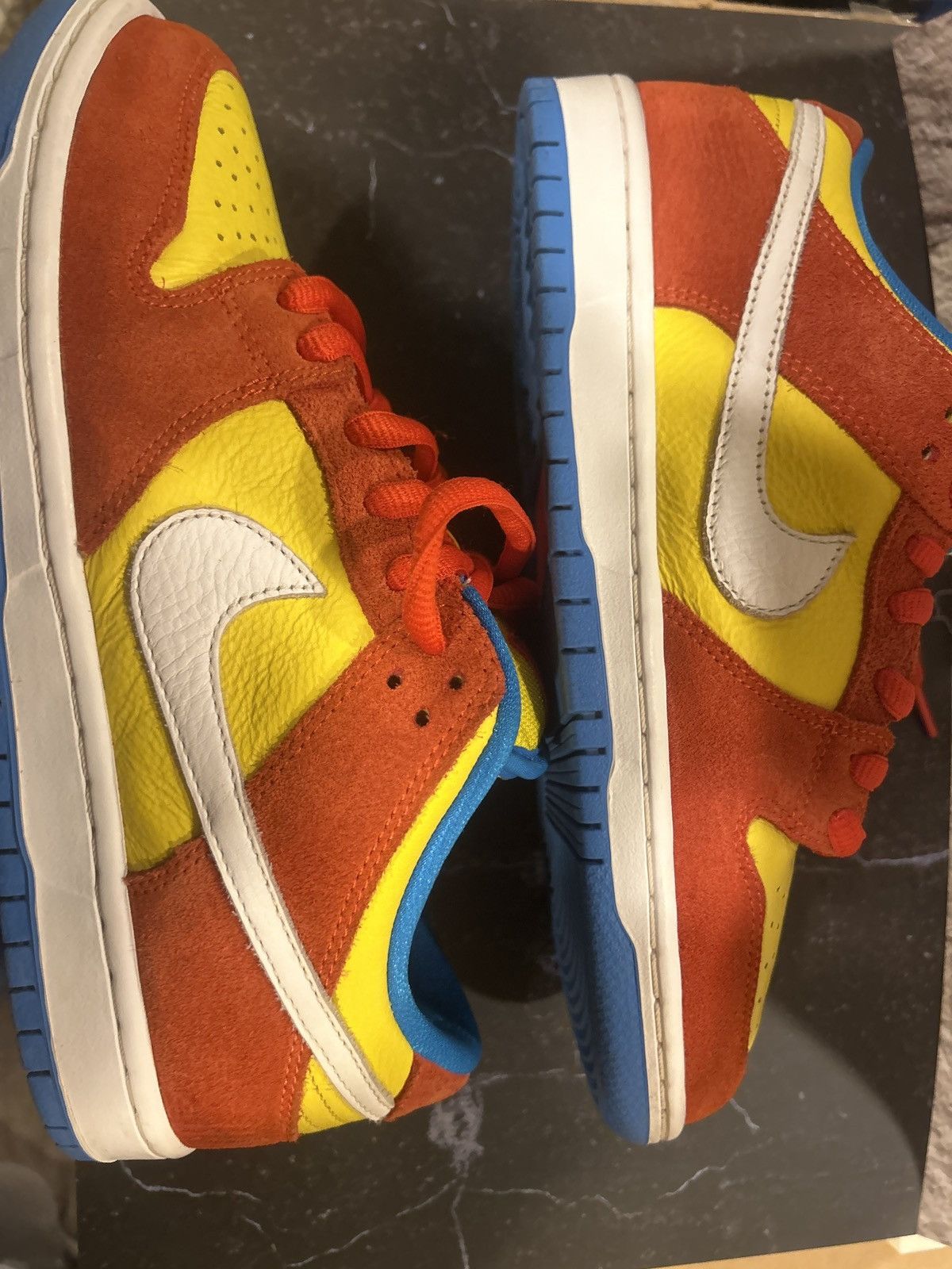 Nike Nike SB Dunk Low Pro ‘Bart Simpson’ Size US 8 / EU 41 - 7 Thumbnail