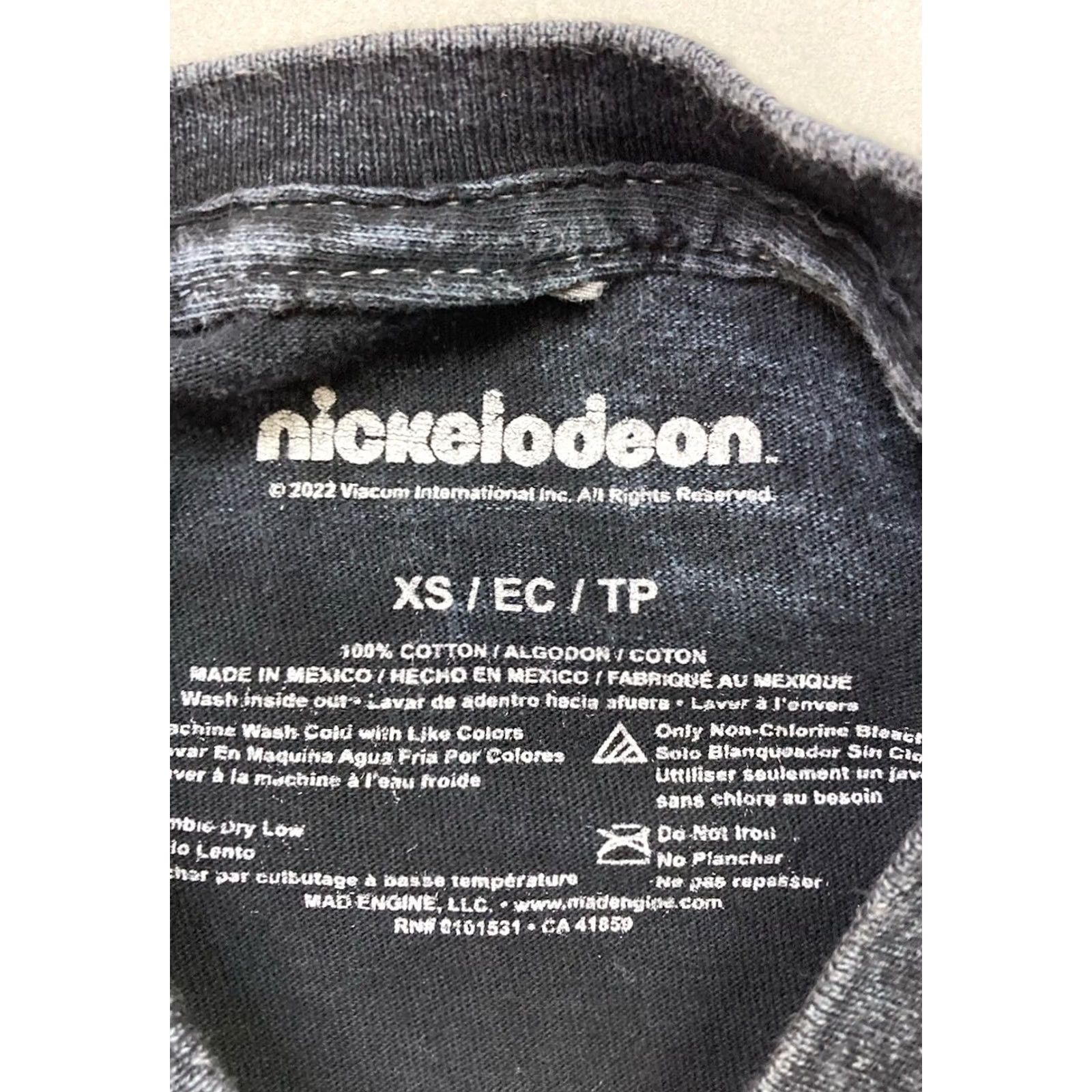 Nickelodeon VINTAGE Nickelodeon Spongebob Squarepants Flames Graphic T-shirt Women XS Acid Wash Size XS / US 0-2 / IT 36-38 - 4 Thumbnail