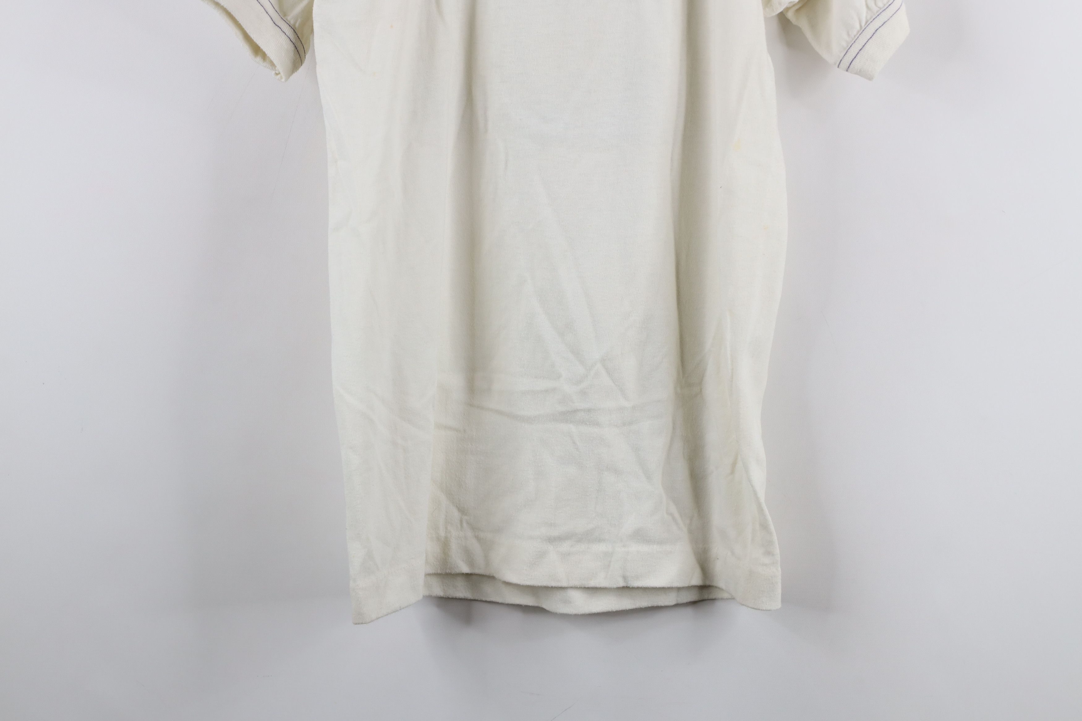Vintage Vintage 70s Racquetball Jersey Ringer T-Shirt White USA Size S / US 4 / IT 40 - 13 Thumbnail