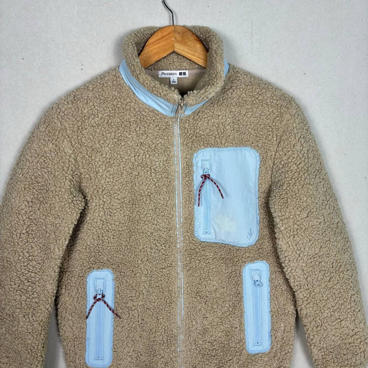JW Anderson JW Anderson X Uniqlo Fleece Sherpa Beige Jacket Size US S / EU 44-46 / 1 - 3 Thumbnail