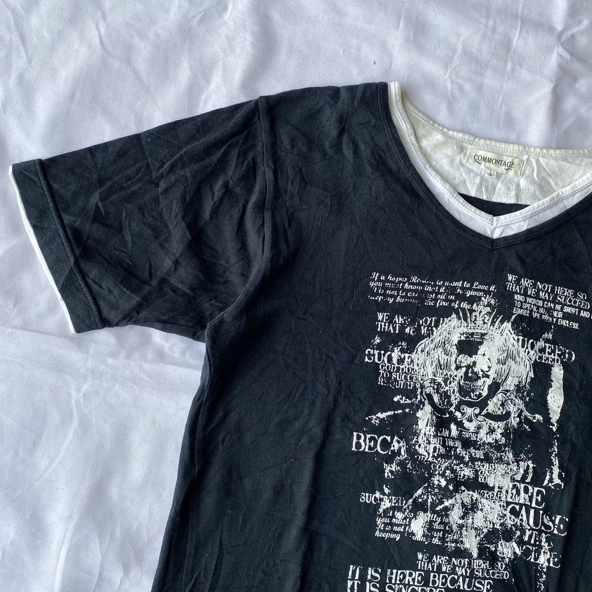 If Six Was Nine × Japanese Brand × Le Grande Bleu (L.G.B.) Japanese Poem Commontage Double Layer Gothic Size US L / EU 52-54 / 3 - 2 Thumbnail