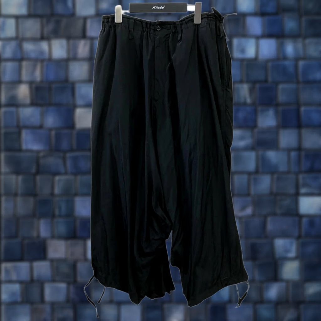 Yohji Yamamoto Yohji Yamamoto Pants Mens M Black pour homme Karasu style Harem Size Men Pre owned Size US 31 - 1 Thumbnail