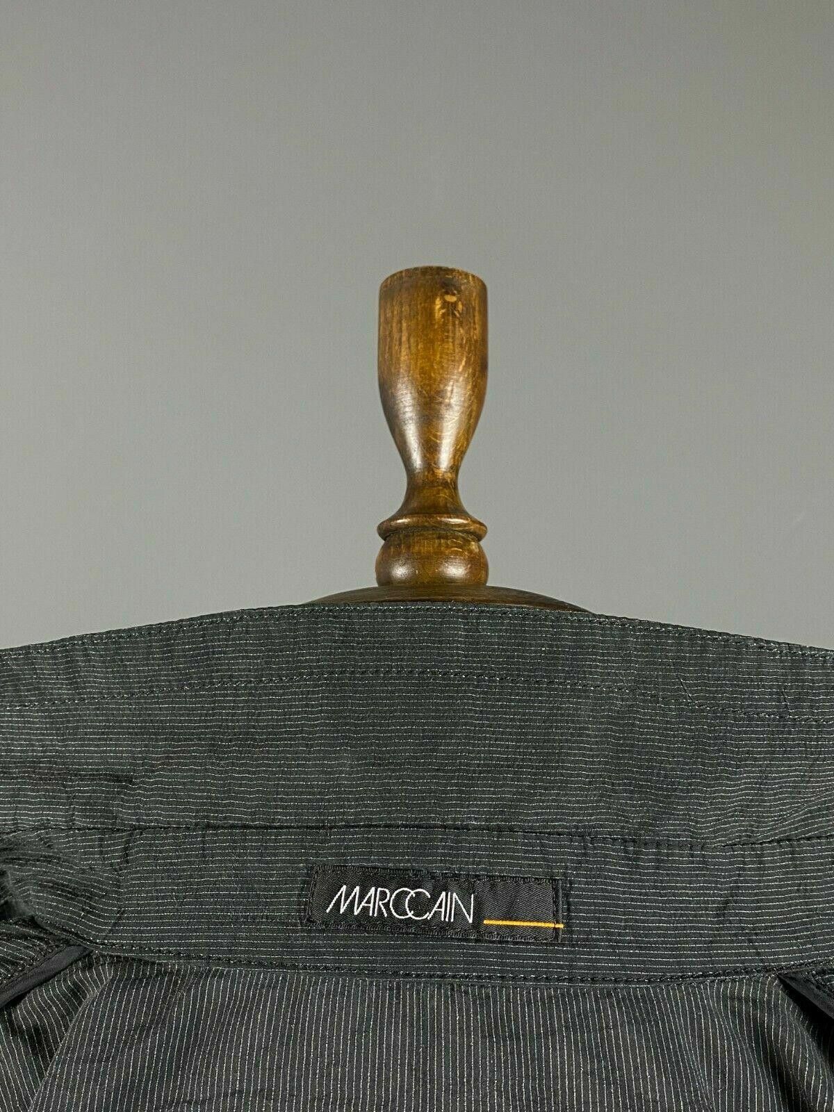 Designer Ladies Marc Cain Sports Black Double Pocket Blouse Shirt Size M / US 6-8 / IT 42-44 - 11 Thumbnail