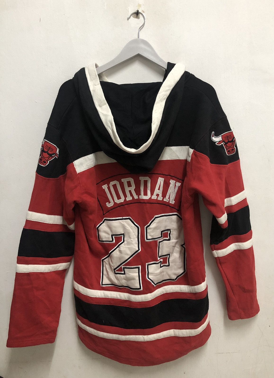 NBA × Vintage Vtg chicago bulls hoodies Size US L / EU 52-54 / 3 - 2 Thumbnail