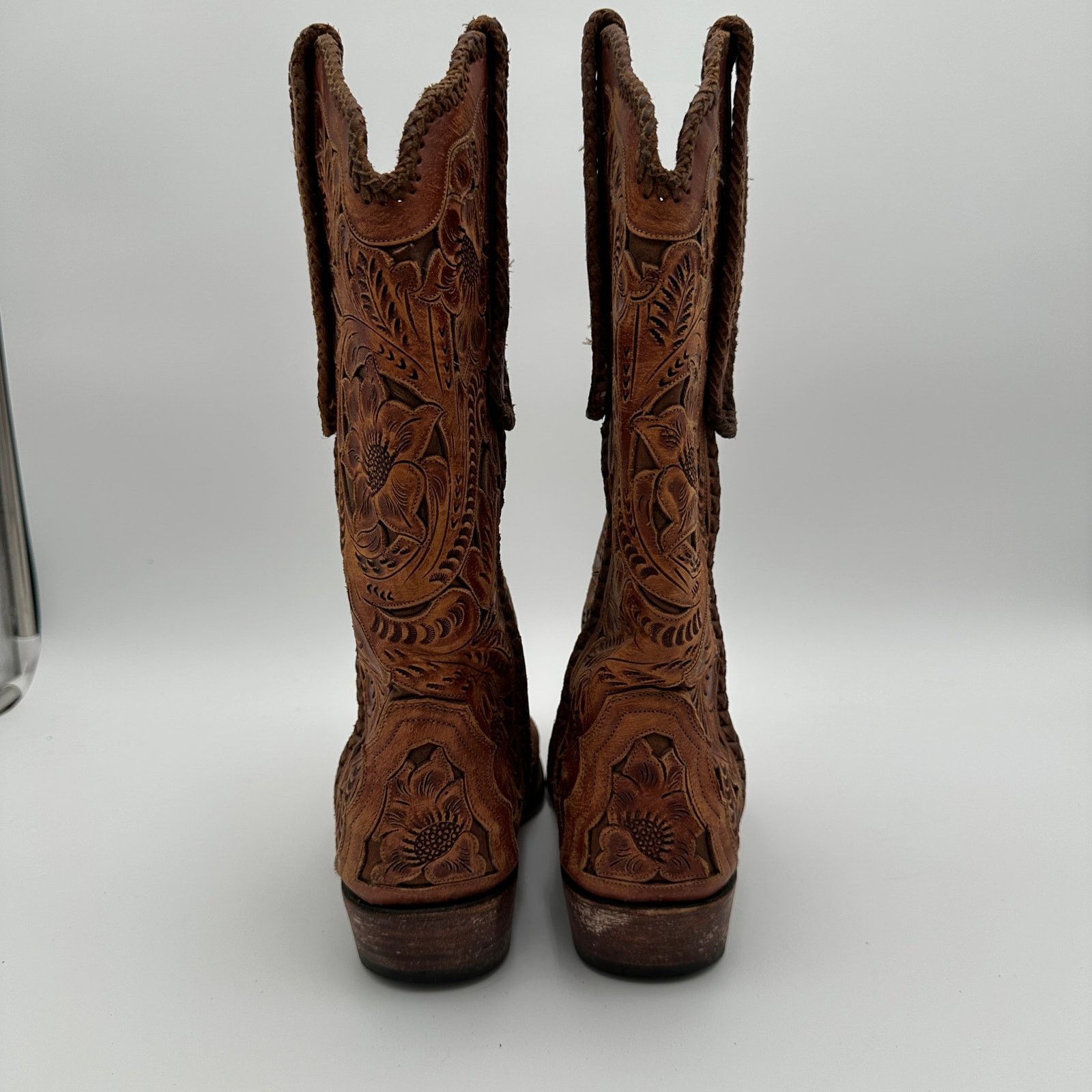 Old Gringo Old Gringo Mens Boots Tooled Size 6.5 D Made in Mexico Size US 6 / EU 39 - 5 Thumbnail