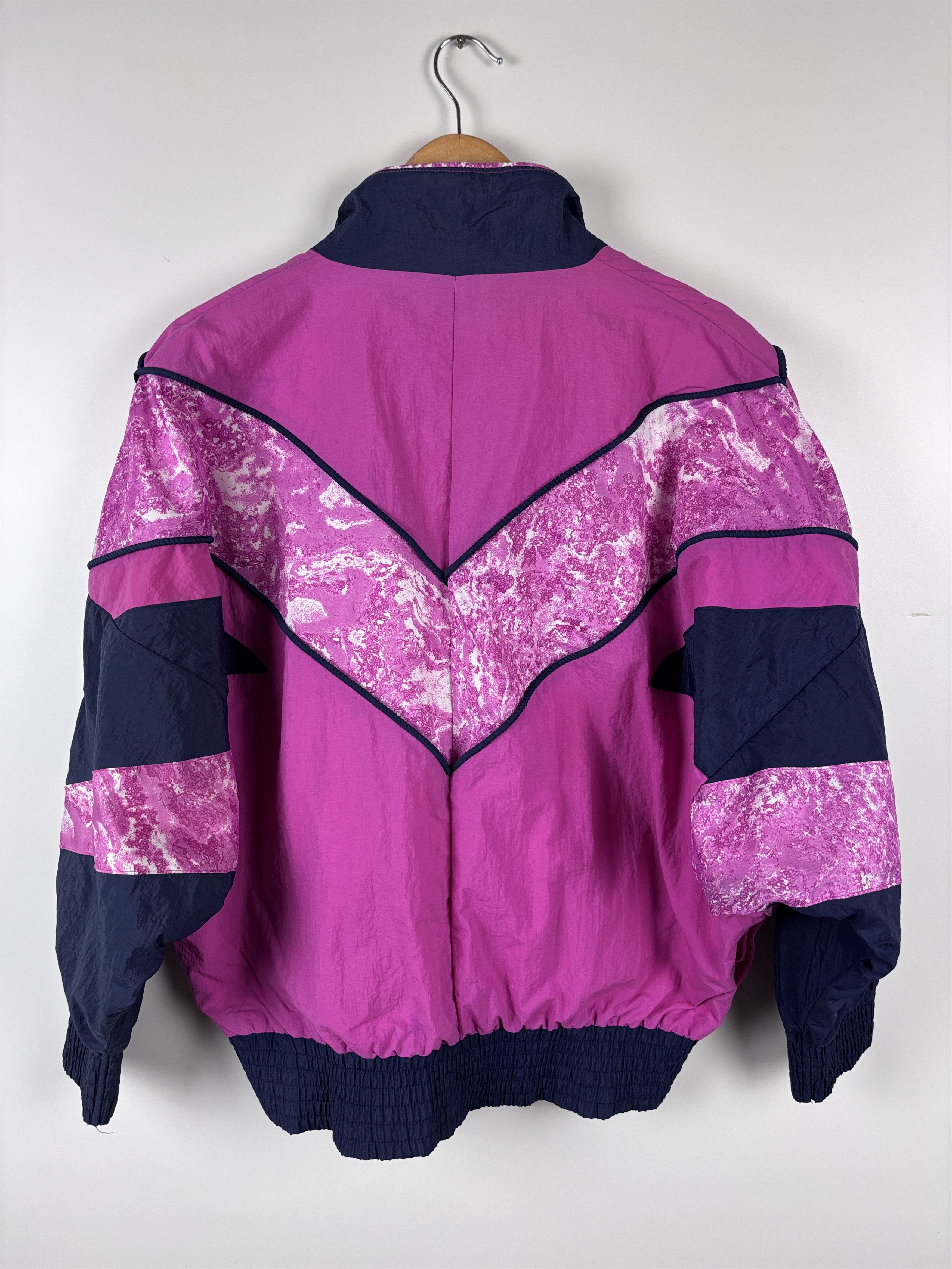 Umbro × Vintage 90s Diamond Cut by Umbro Track Jacket Womens Size 12 Size M / US 6-8 / IT 42-44 - 7 Thumbnail