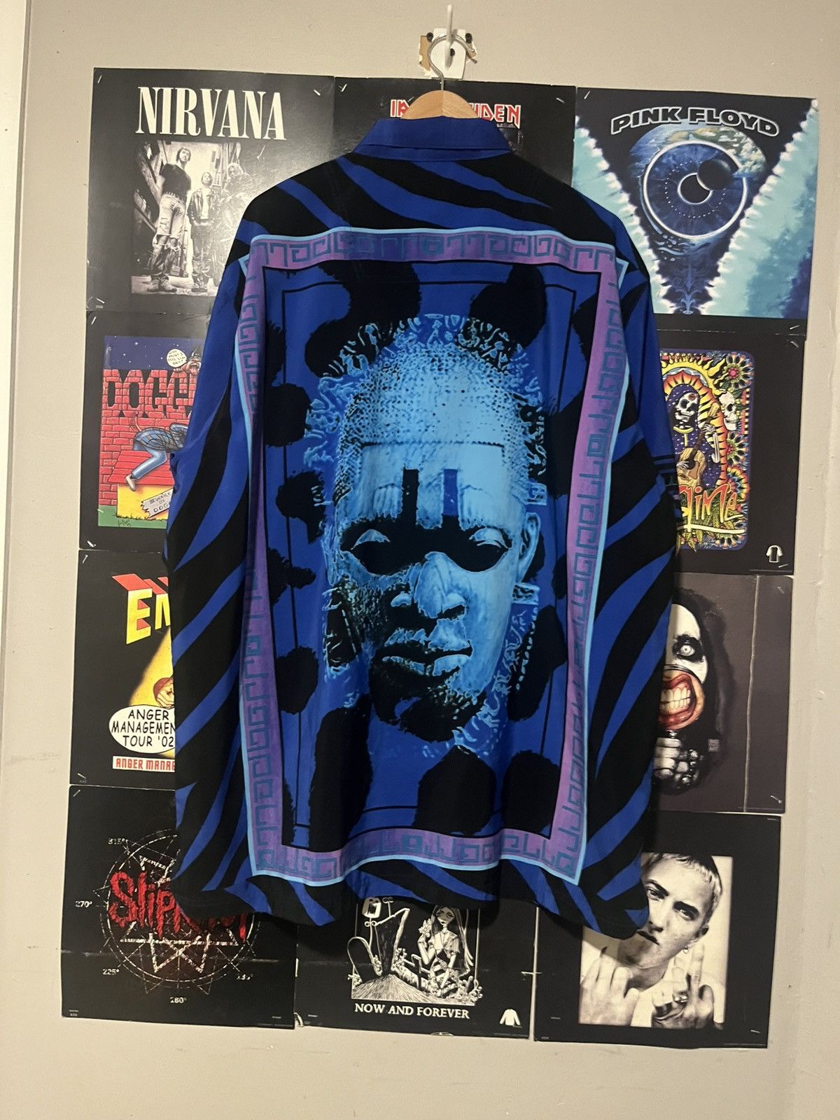 Pelle Pelle 90’s Marc Buchanan Pelle Pelle African Art Graphic Button Up Size US XL / EU 56 / 4 - 9 Thumbnail