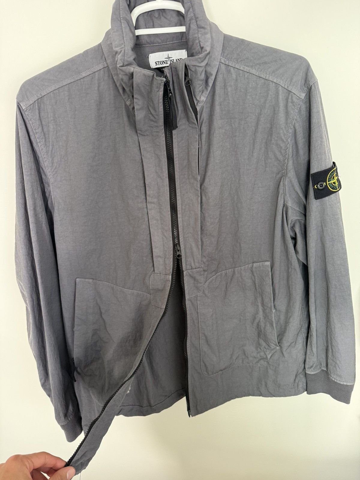 Stone Island Stone Island Nylon Twill Jacket Size US XL / EU 56 / 4 - 6 Thumbnail