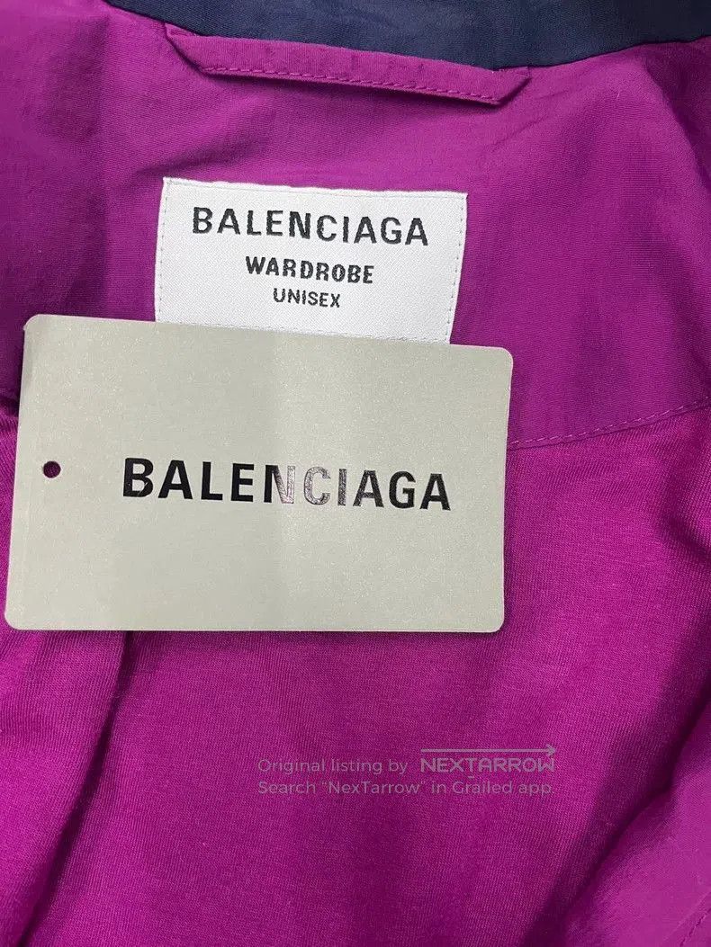 Balenciaga Balenciaga SportyB Embroidered Nylon Jacket. Size US S / EU 44-46 / 1 - 3 Thumbnail