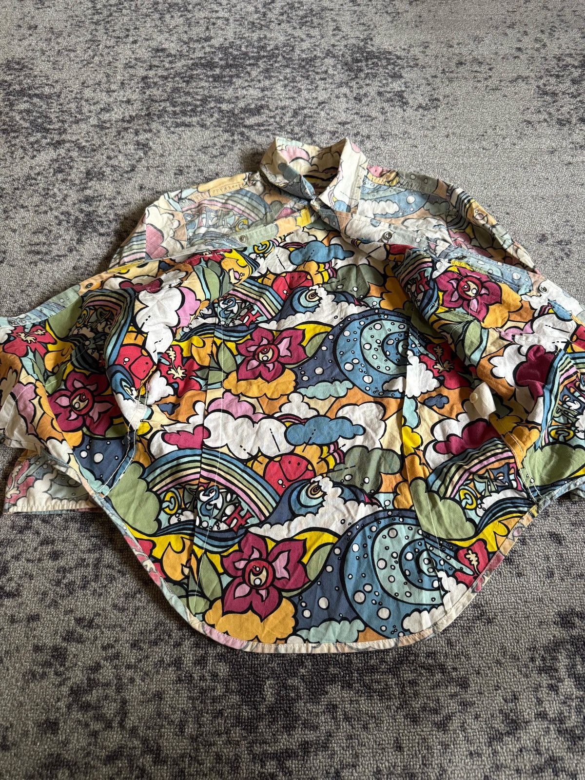 Hysteric Glamour × If Six Was Nine × Japanese Brand Y2k Hysteric mini button shirt Size XS / US 0-2 / IT 36-38 - 2 Thumbnail