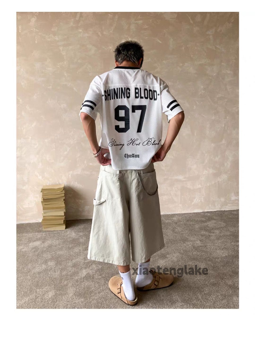 Designer Unisex outdoor utility loose baggy skate Carpenter shorts Size US 28 / EU 44 - 3 Thumbnail