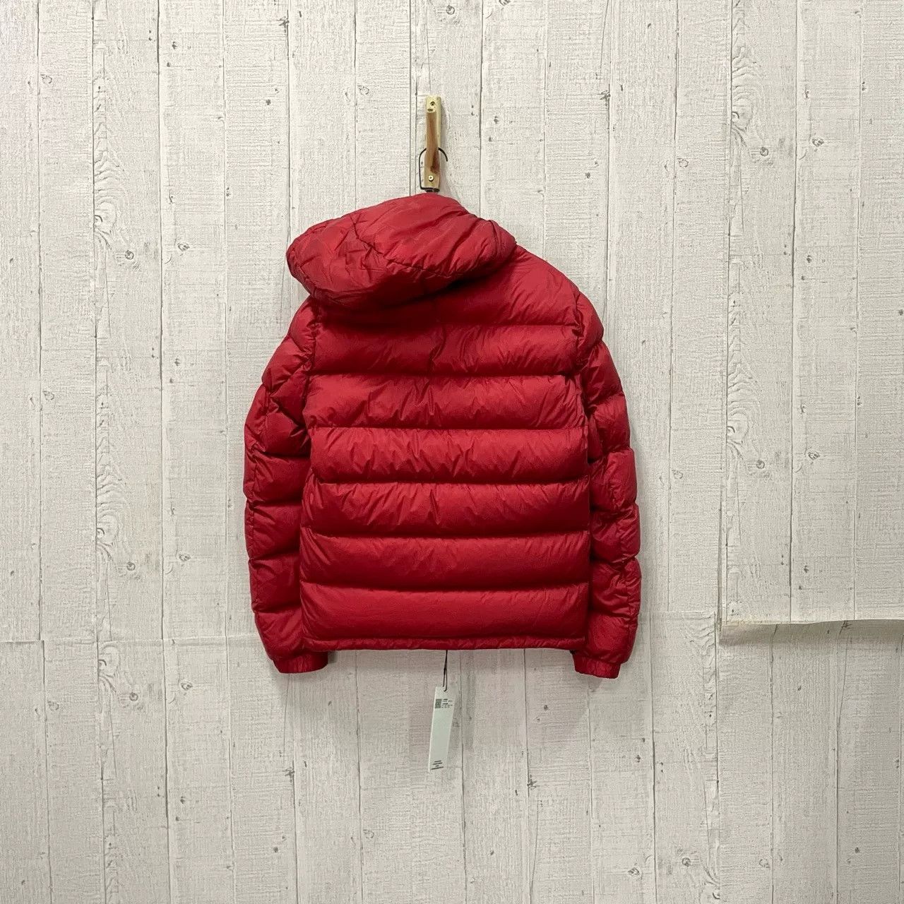Moncler MONCLER Red Down Jacket Size US S / EU 44-46 / 1 - 2 Thumbnail
