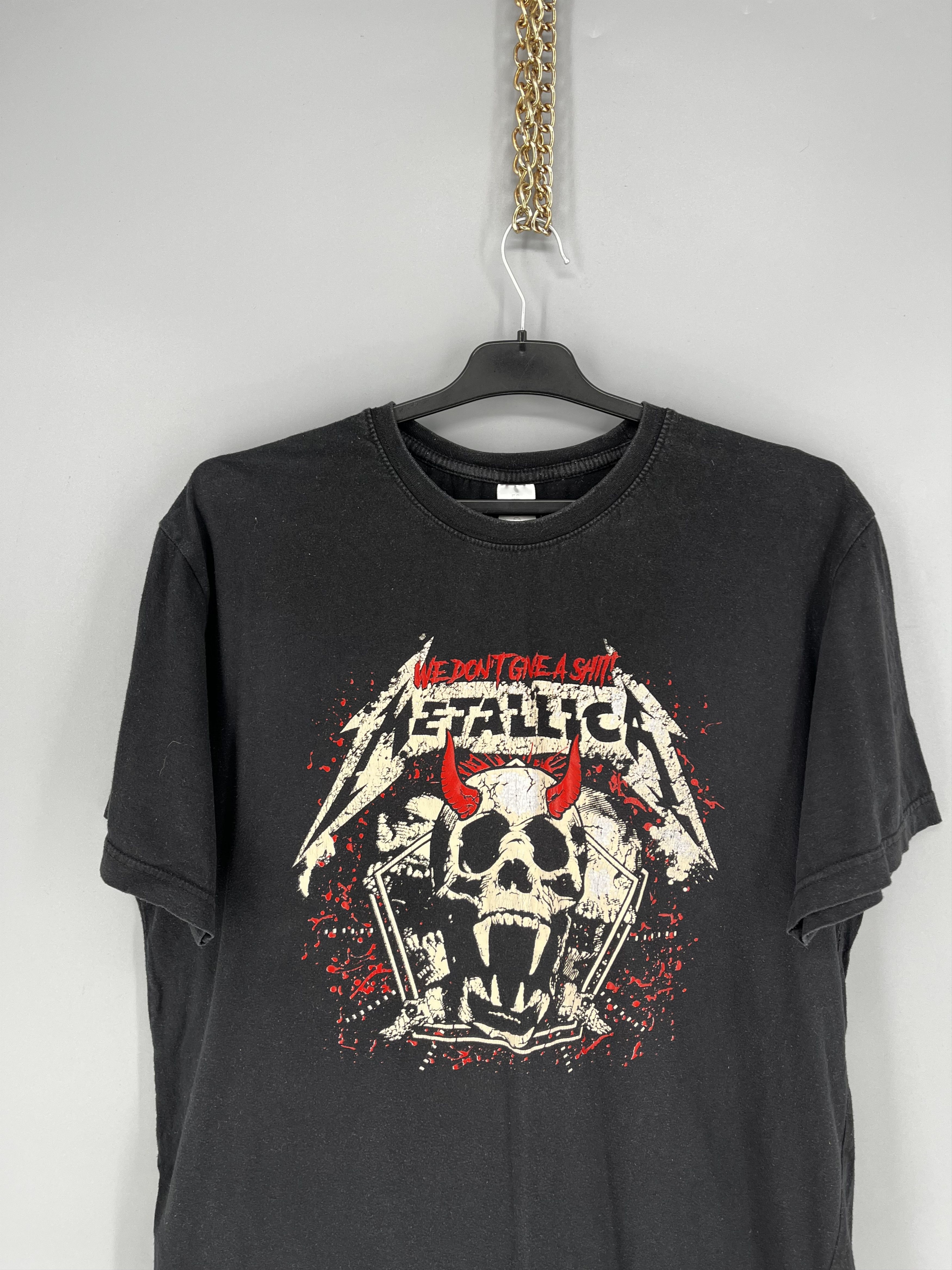 Band Tees Vintage 90s Y2K Metallica Horror Faded Band Rock Streetwear Size US L / EU 52-54 / 3 - 6 Thumbnail