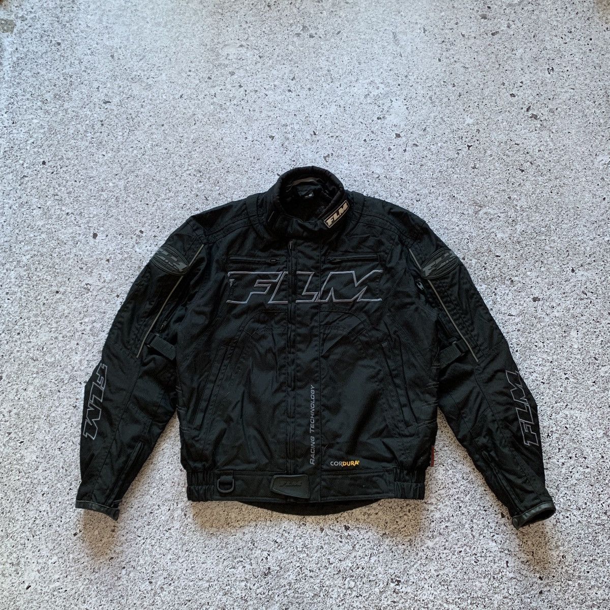 Alpinestars FLM Motorcycle Racing Jacket Bomber Cordura Klima-Membran ...