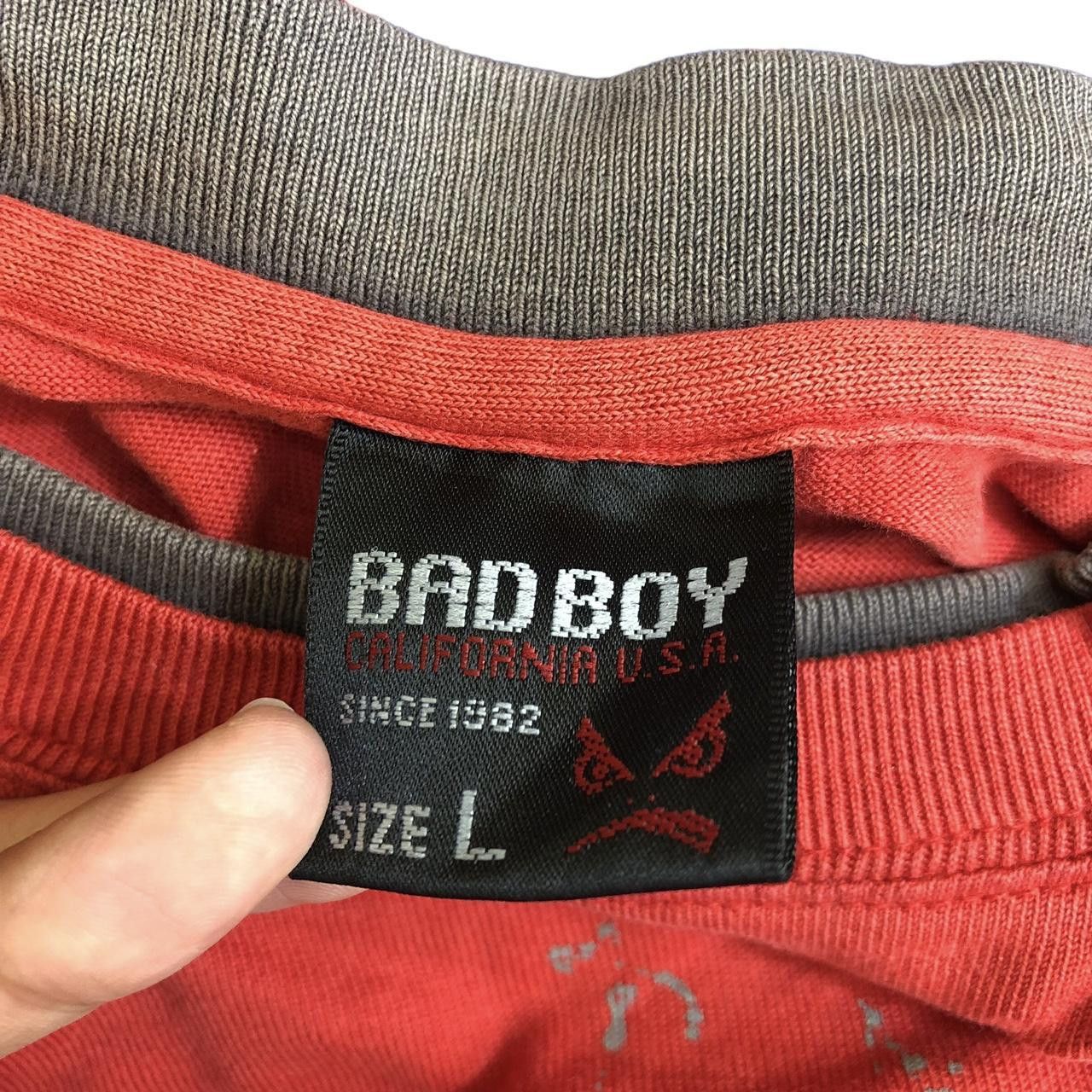 Other Vintage BAD BOY SKATEBOARD Y2K Hip Hop Graffiti Tee Shirt Size US L / EU 52-54 / 3 - 5 Thumbnail