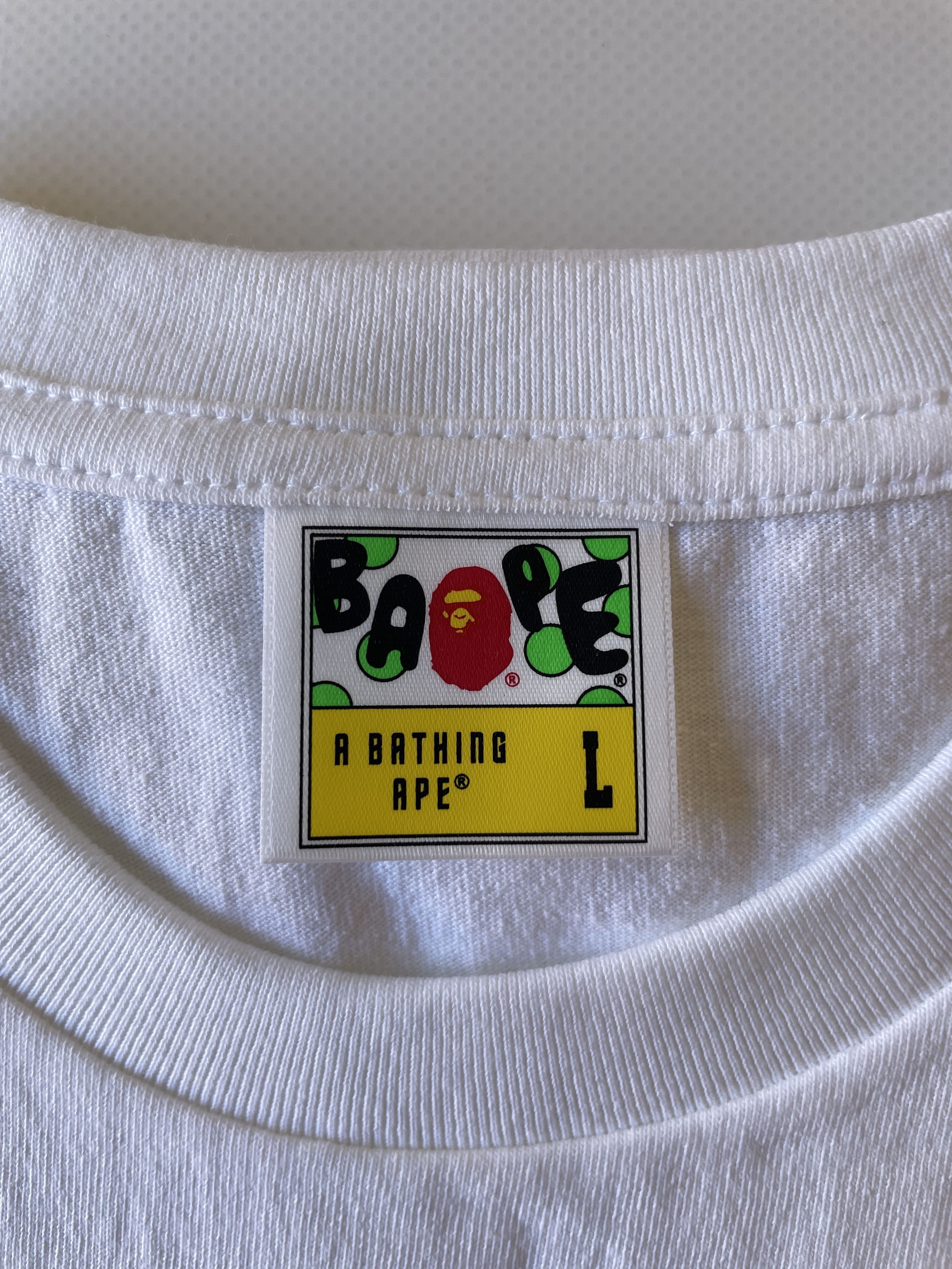 Bape BAPE FLAME APE HEAD TEE Size US L / EU 52-54 / 3 - 5 Thumbnail