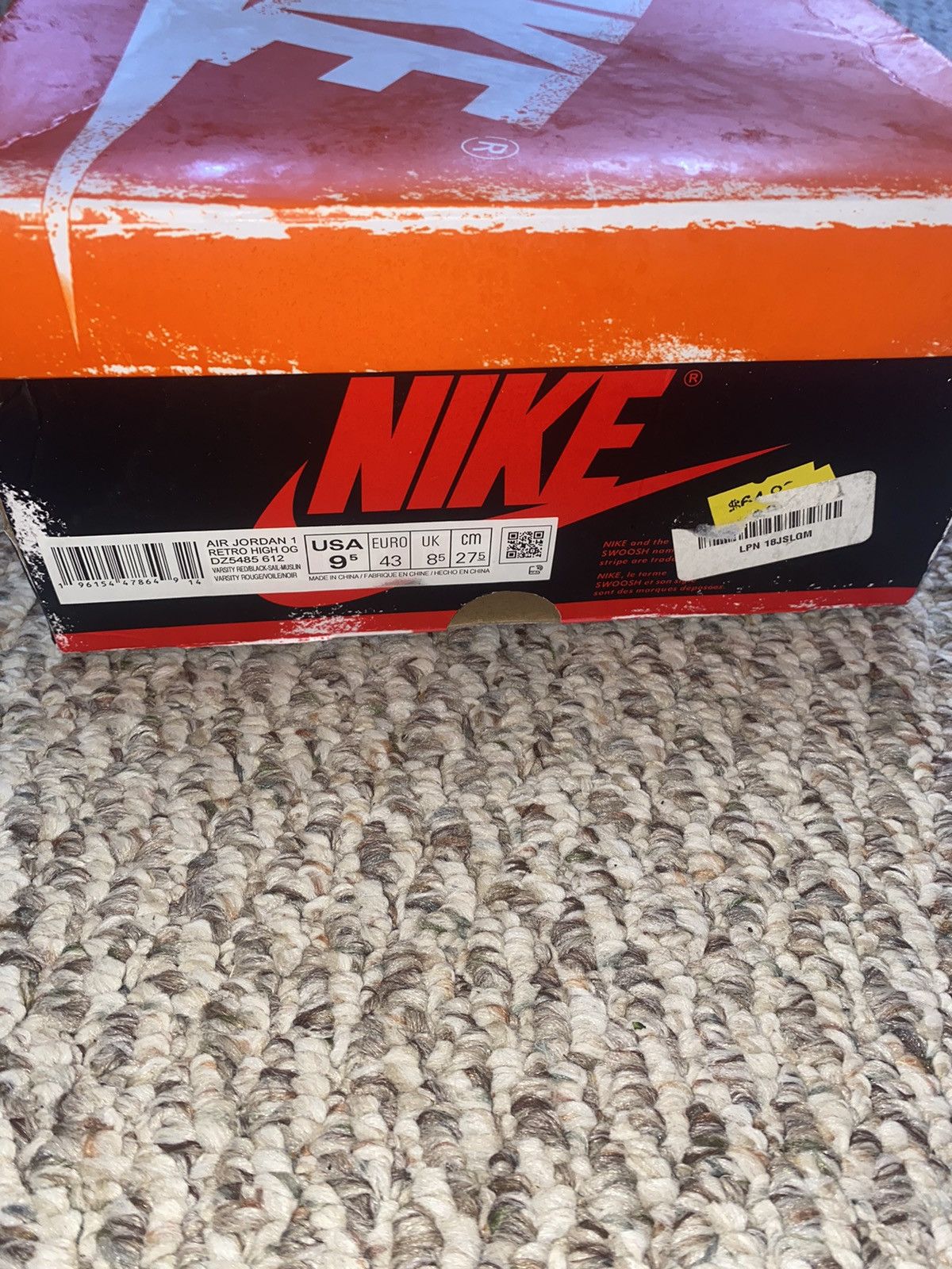 Jordan Brand Jordan 1 lost and found Size US 9.5 / EU 42-43 - 10 Thumbnail
